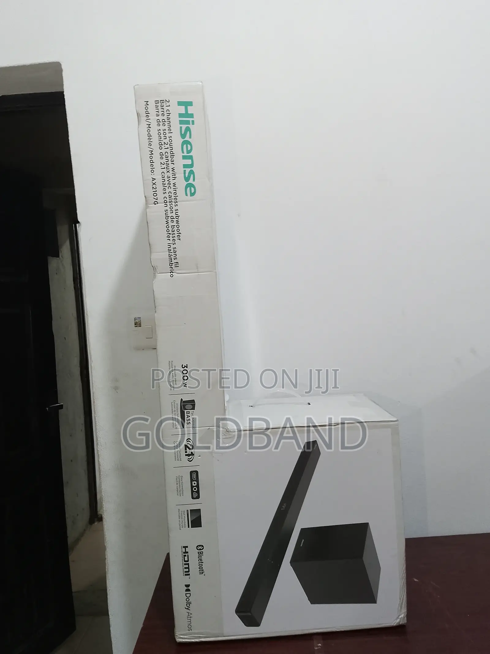 Affordable 300W Hisense Sound Bar "AUD2107G"