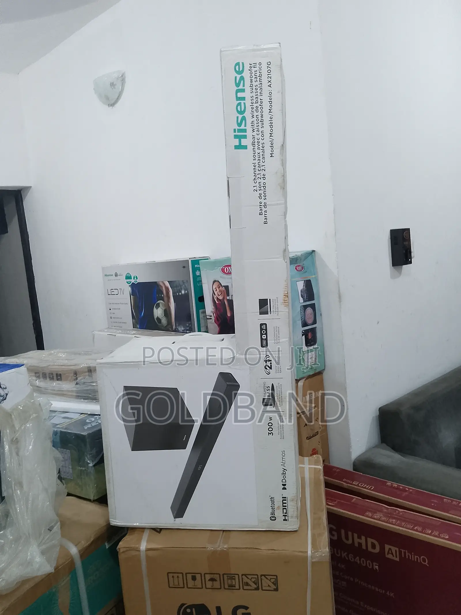 Most Affordable Hisense Sound Bar ( 300w AUD2107G)