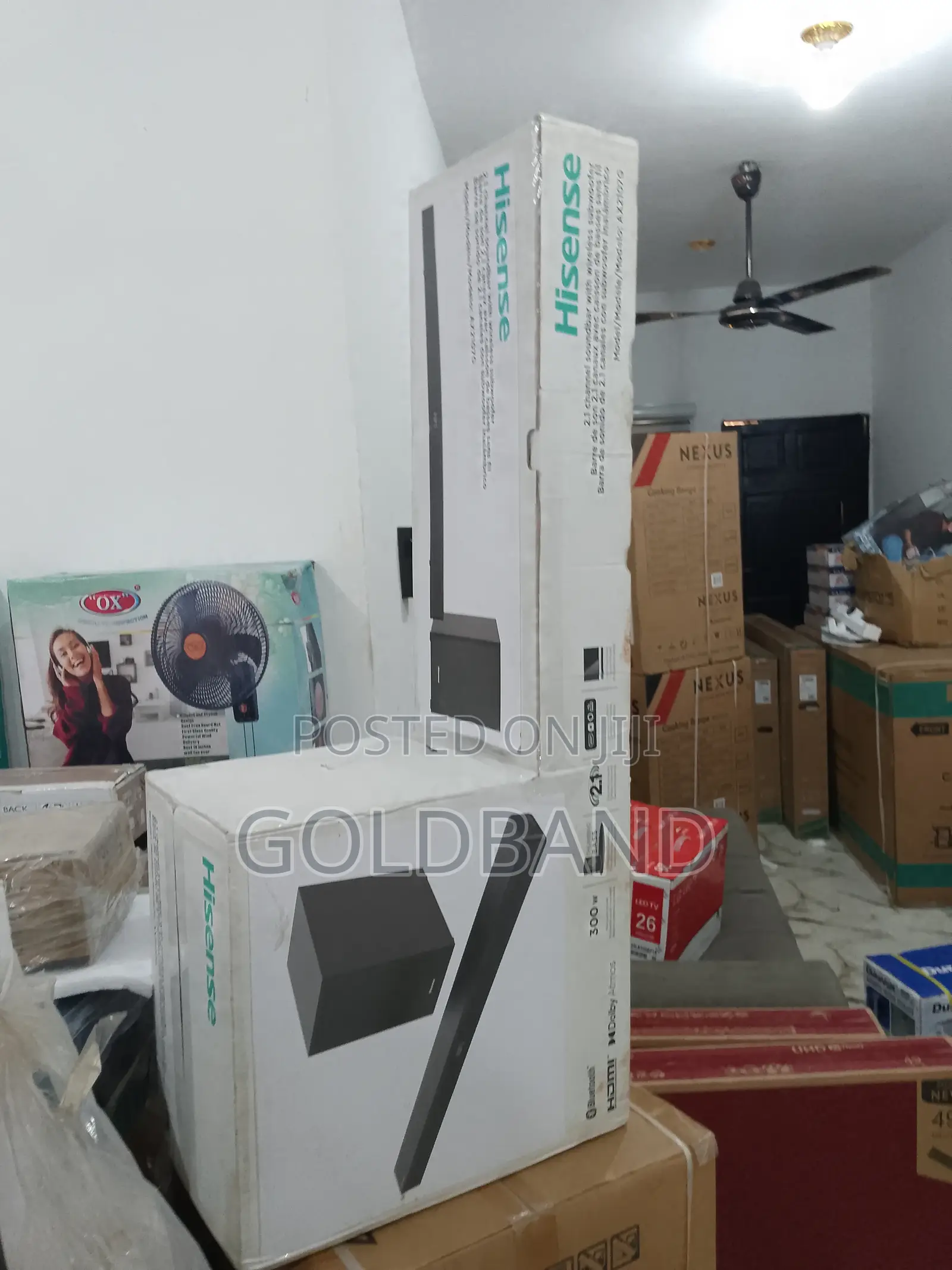 High Standard 300W Hisense Sound Bar "AUD2107G"