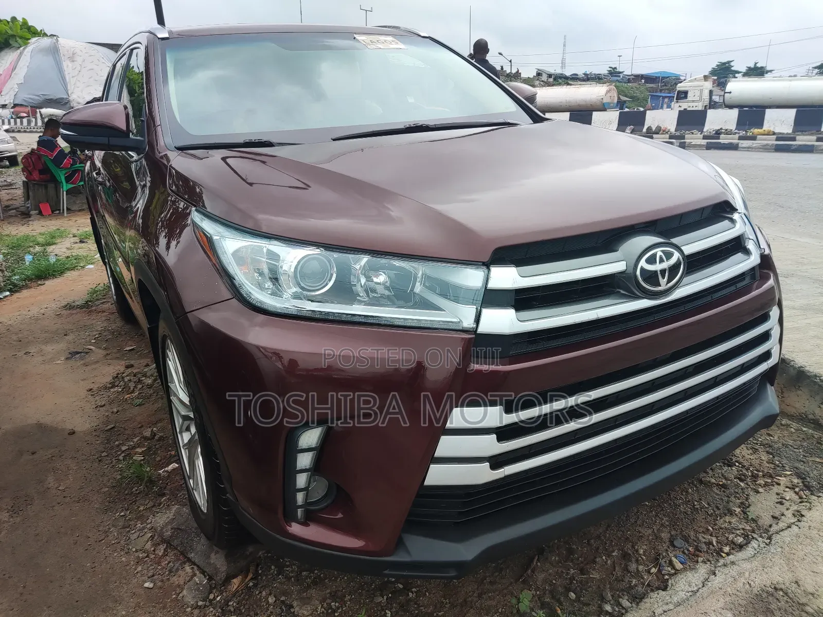 Toyota Highlander 2015 Red