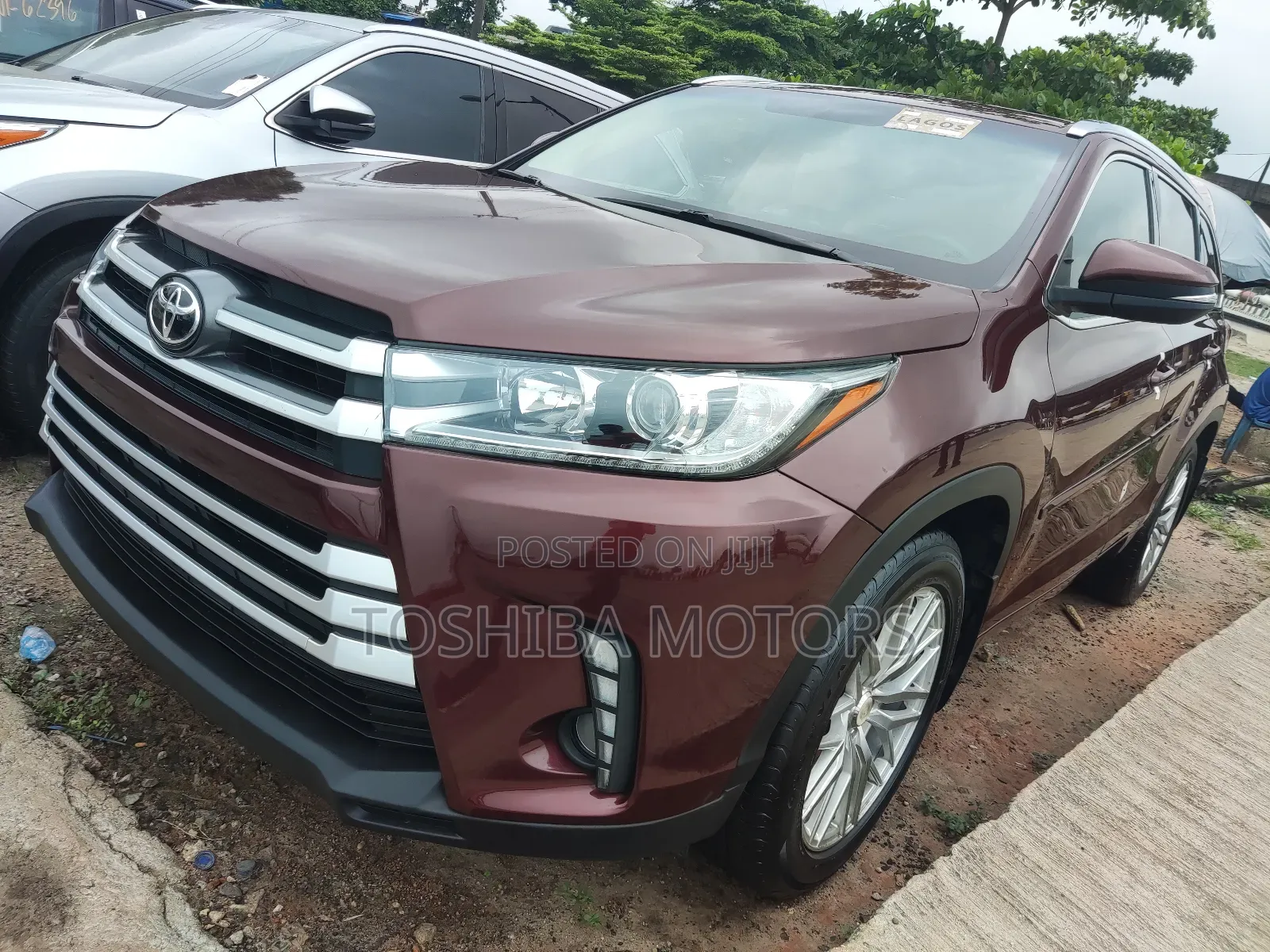 Toyota Highlander 2015 Red