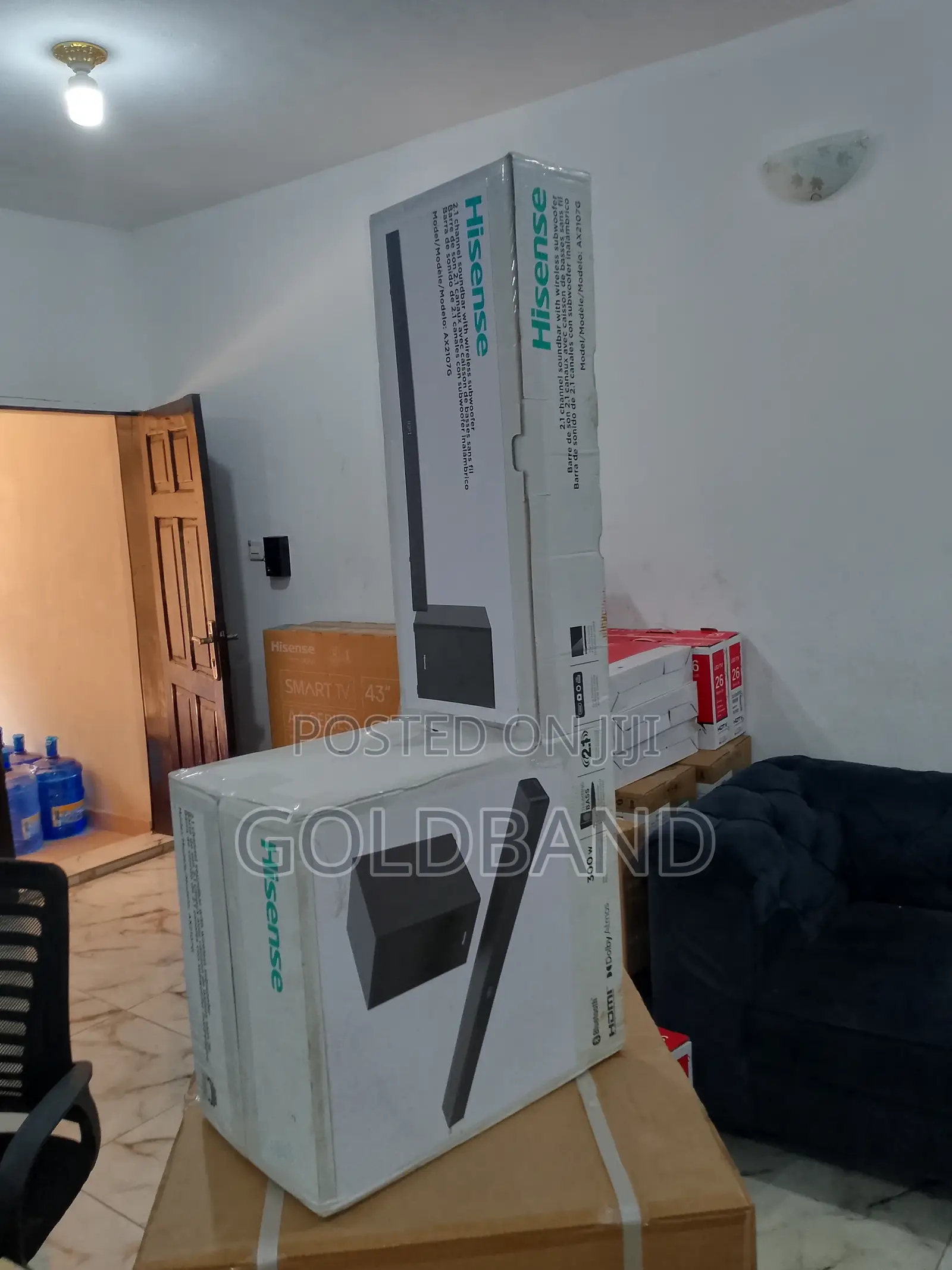 Mind Blowing 300 Watt Hisense Sound Bar "AUD2107G"