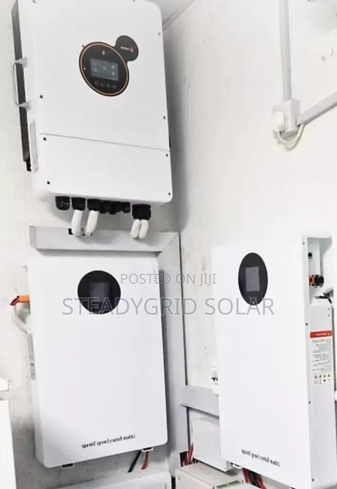 Energetic 10kva Solar Inverter With 20kwh Lithium Batteries