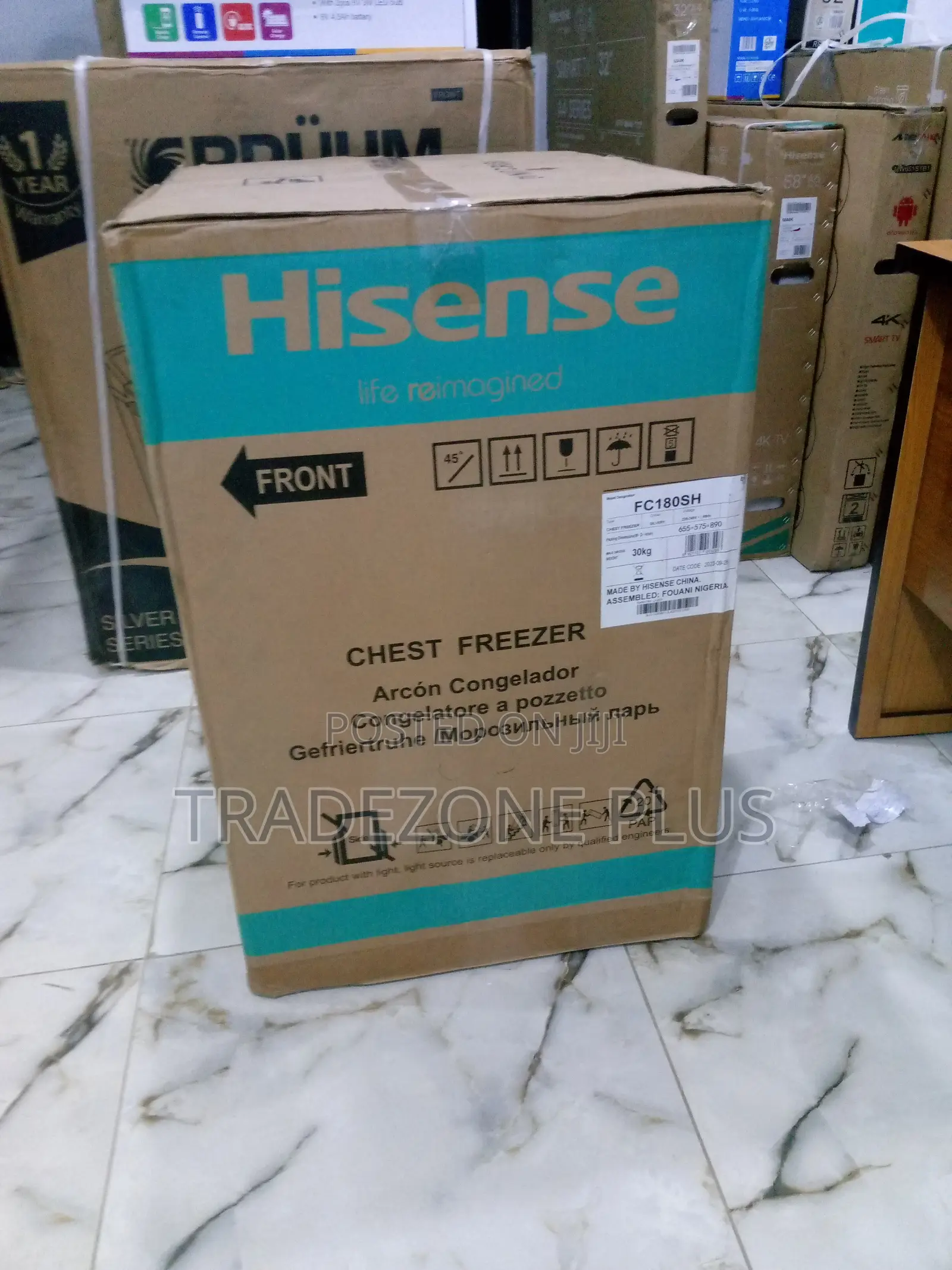 Hisense Chest Freezer Fc180ch