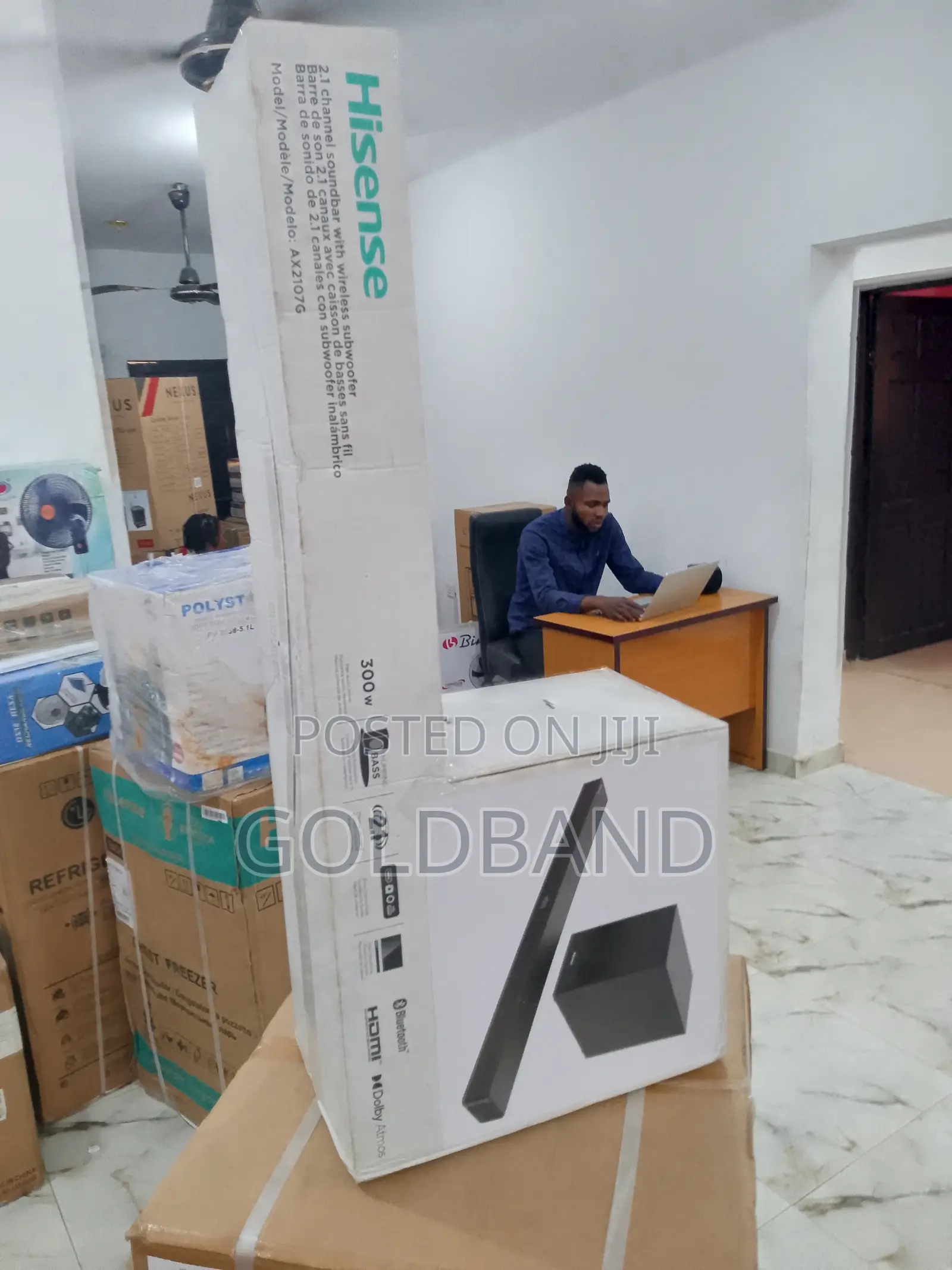 Feature-Rich 300w AUD2107G Hisense Sound Bar