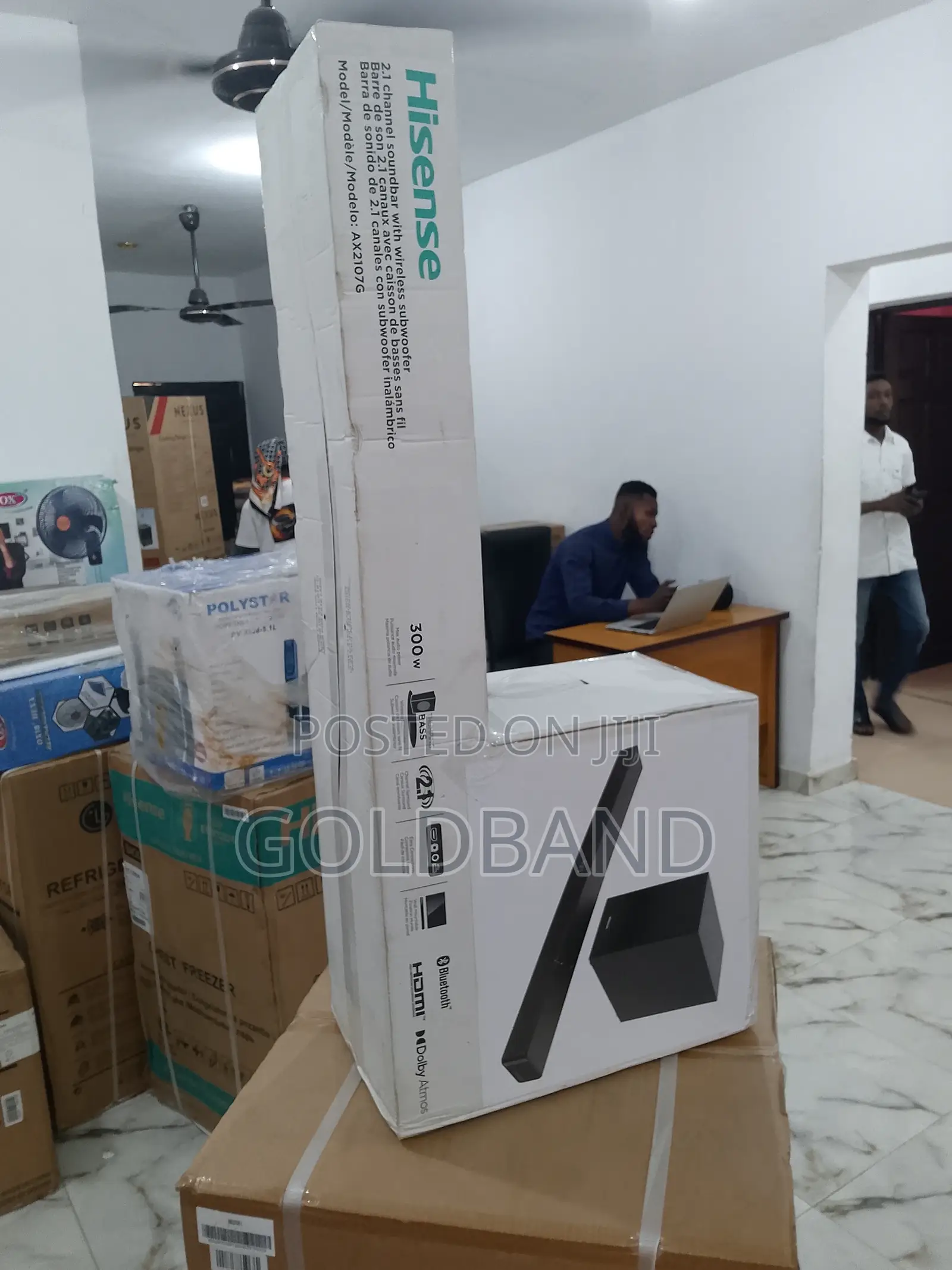 User-Friendly Hisence (300watt AUD2107G) Sound Bar
