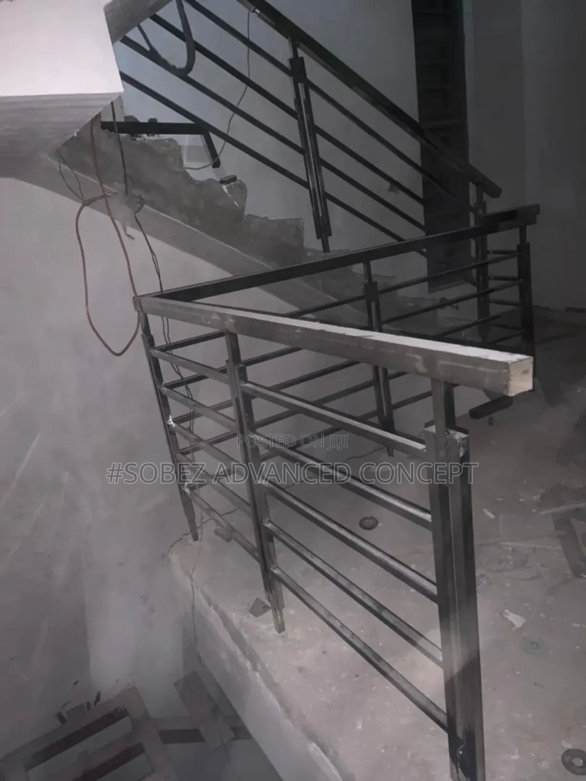 High Guage Handrail Installation