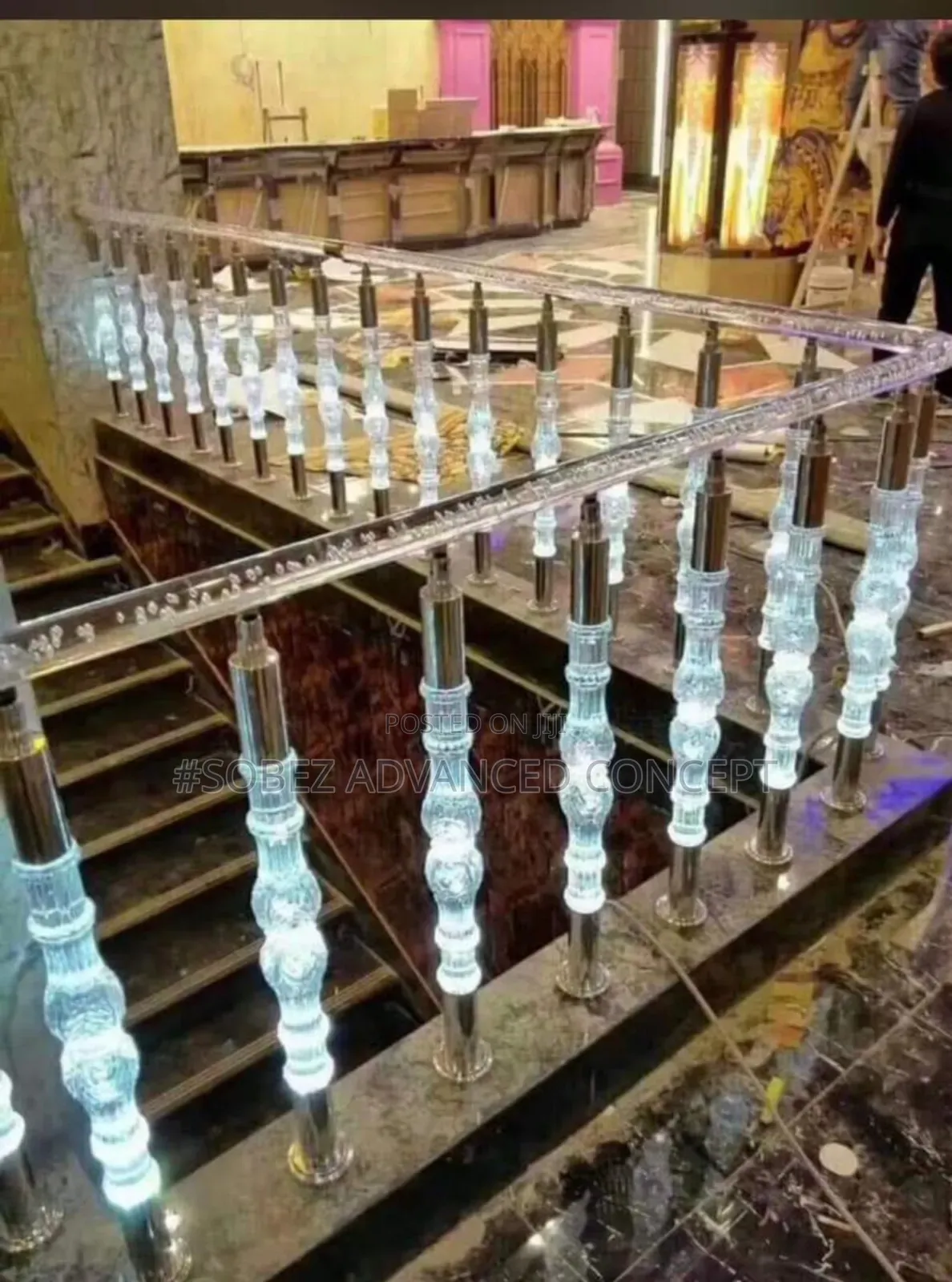 All Plastic Balosta Handrail Installation