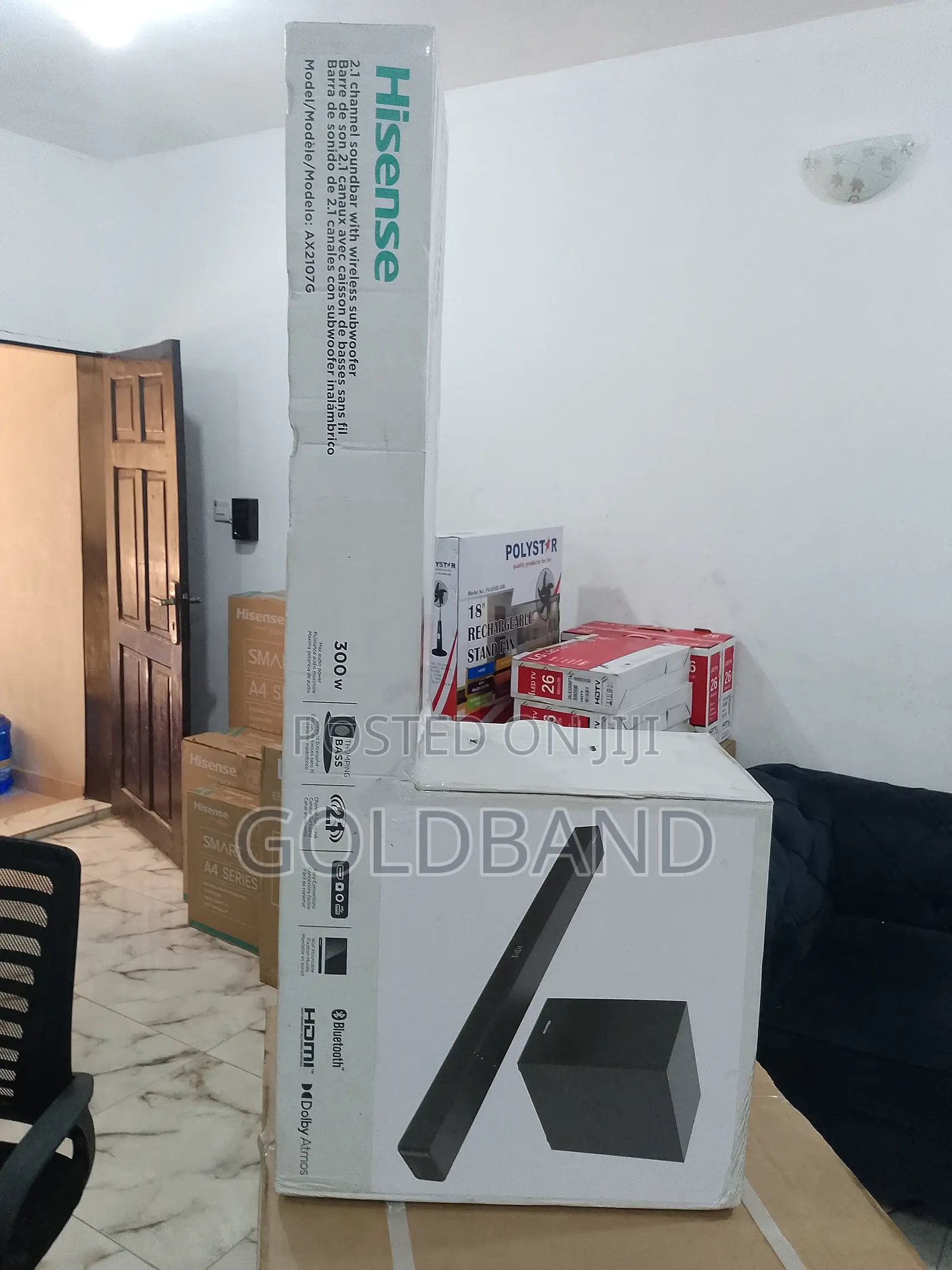 Original 300w Hisense Sound Bar (AUD2107G)