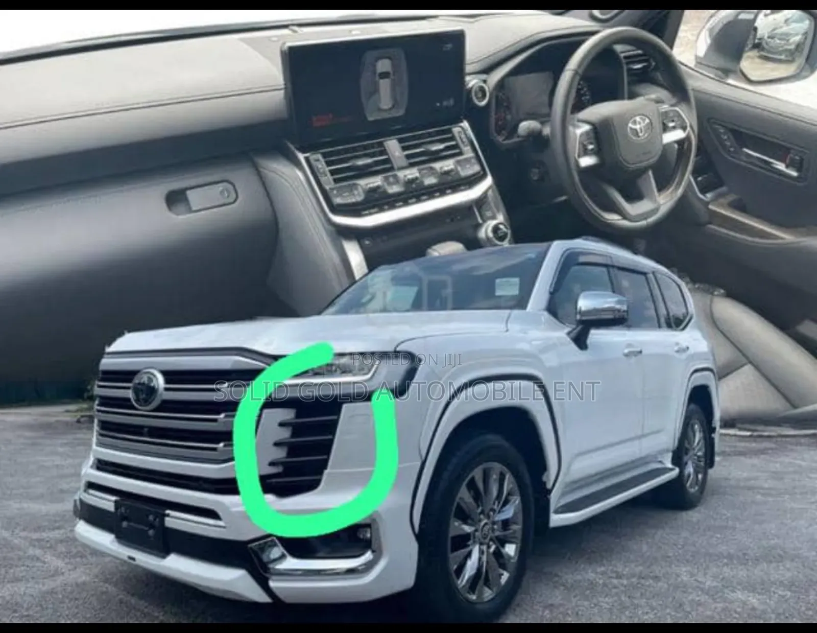Front Bumper Side Cover Land Cruiser 2023