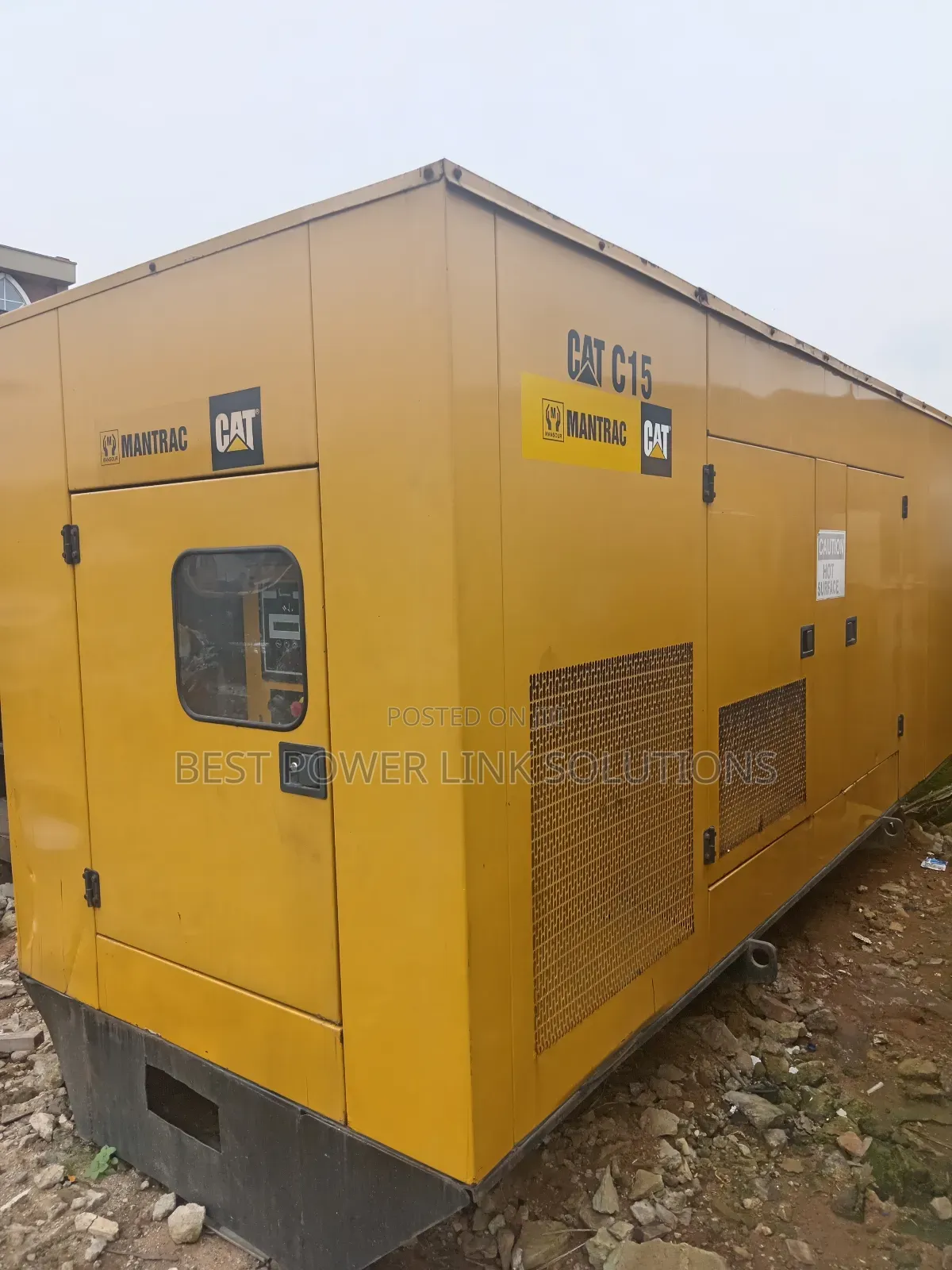 500kva UK Perkins Cat Mantrac Generator for Sale