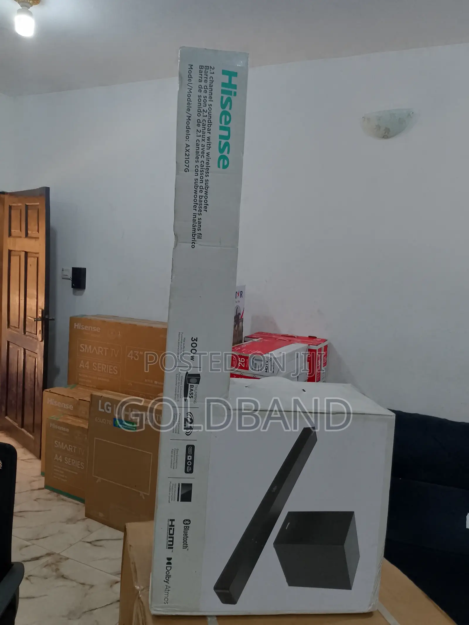 One-of-a-Kind Hisense Sound Bar (300 Watt AUD2107G)