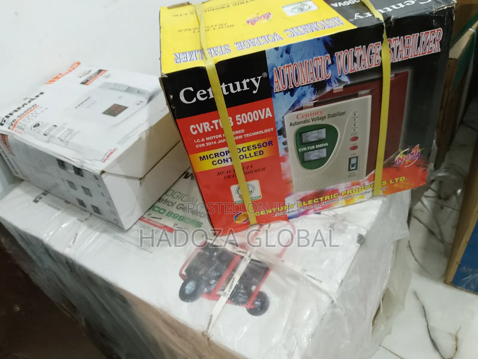 New Automatic Stabilizer Century CVRTUB5000VA