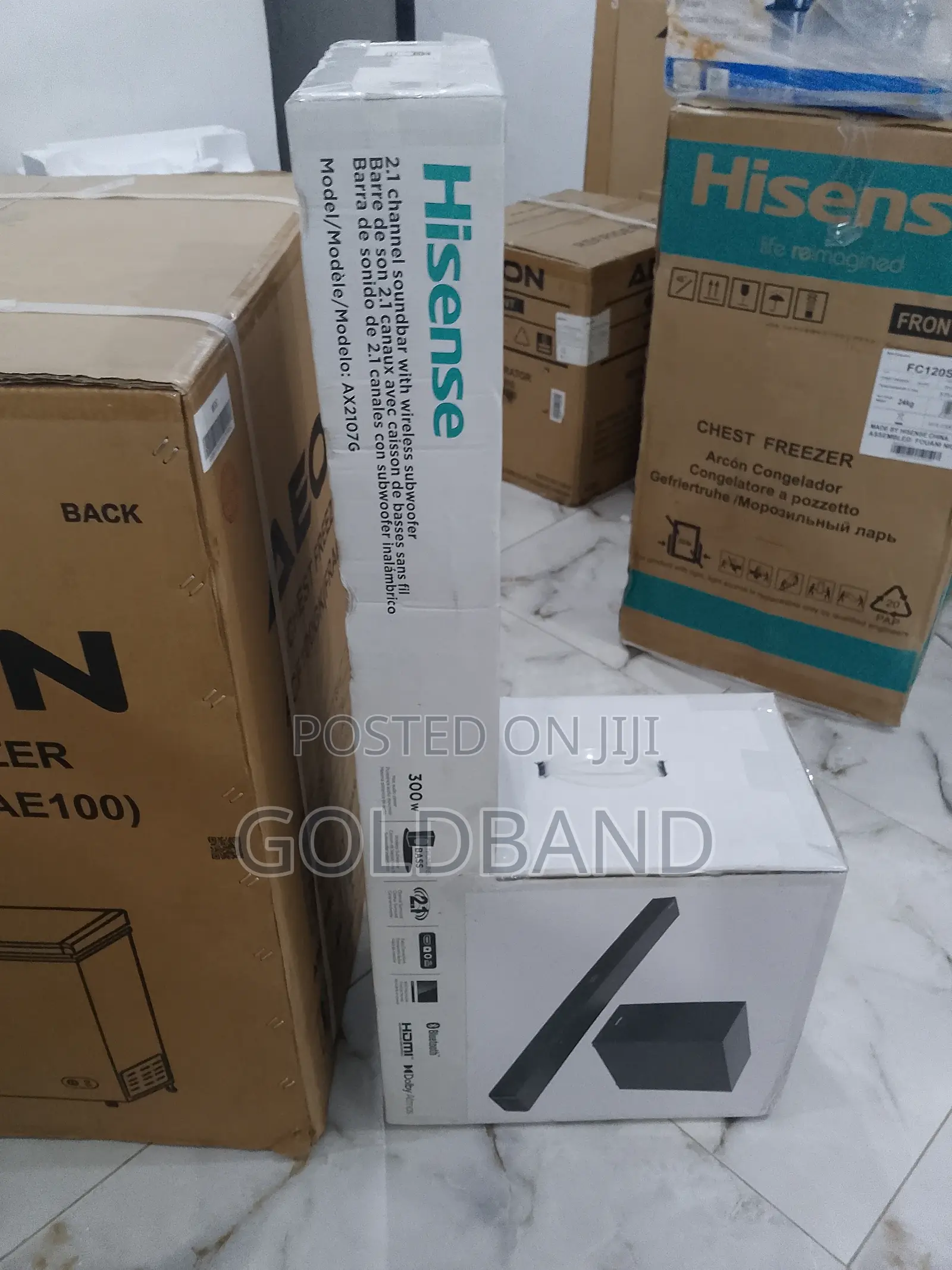 Most Unique 300w HISENSE Sound Bar "AUD2107G"