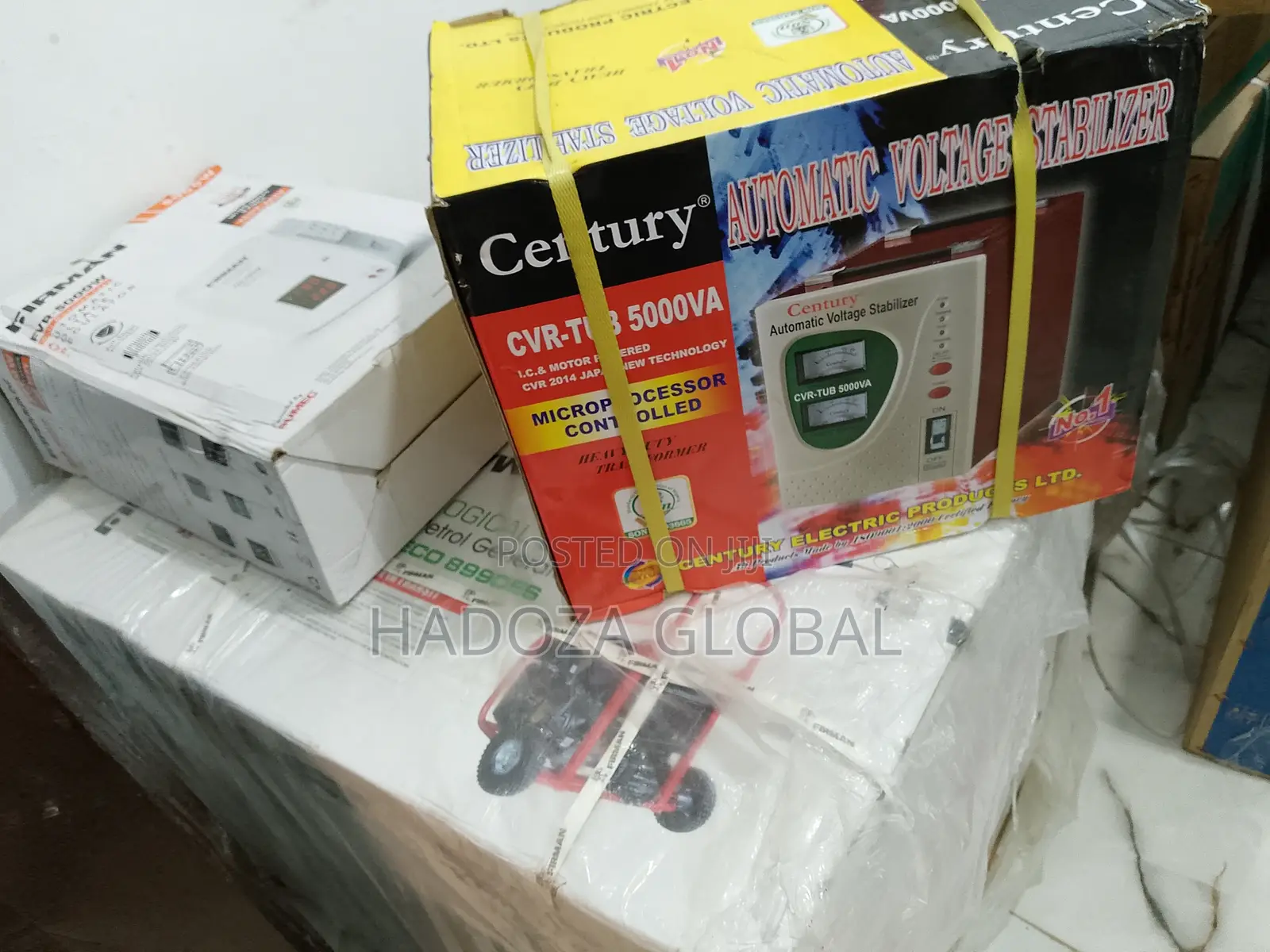 Quality New Stabilizer CVR TUB 5000va-Century