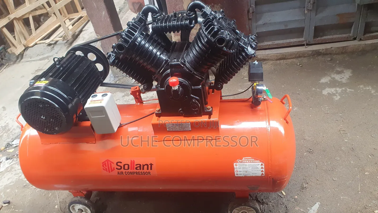 Sollant Air Compressor 10hp 7.5kw 300l Original One