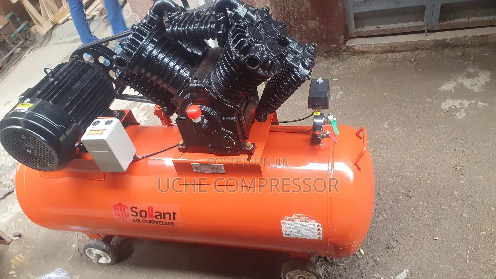 Sollant Air Compressor 10hp 7.5kw 300l Original One