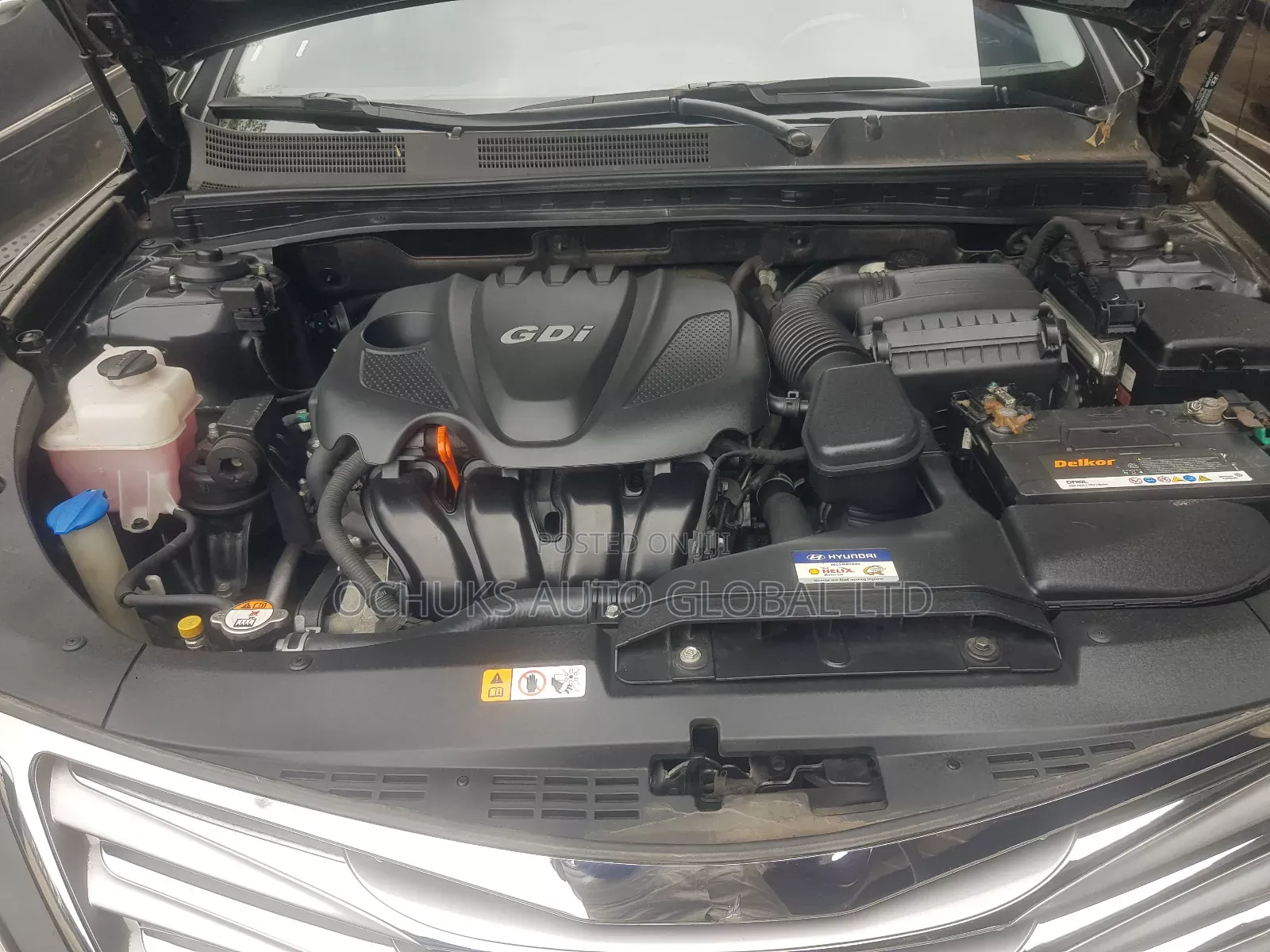Hyundai Grandeur 2013 Black