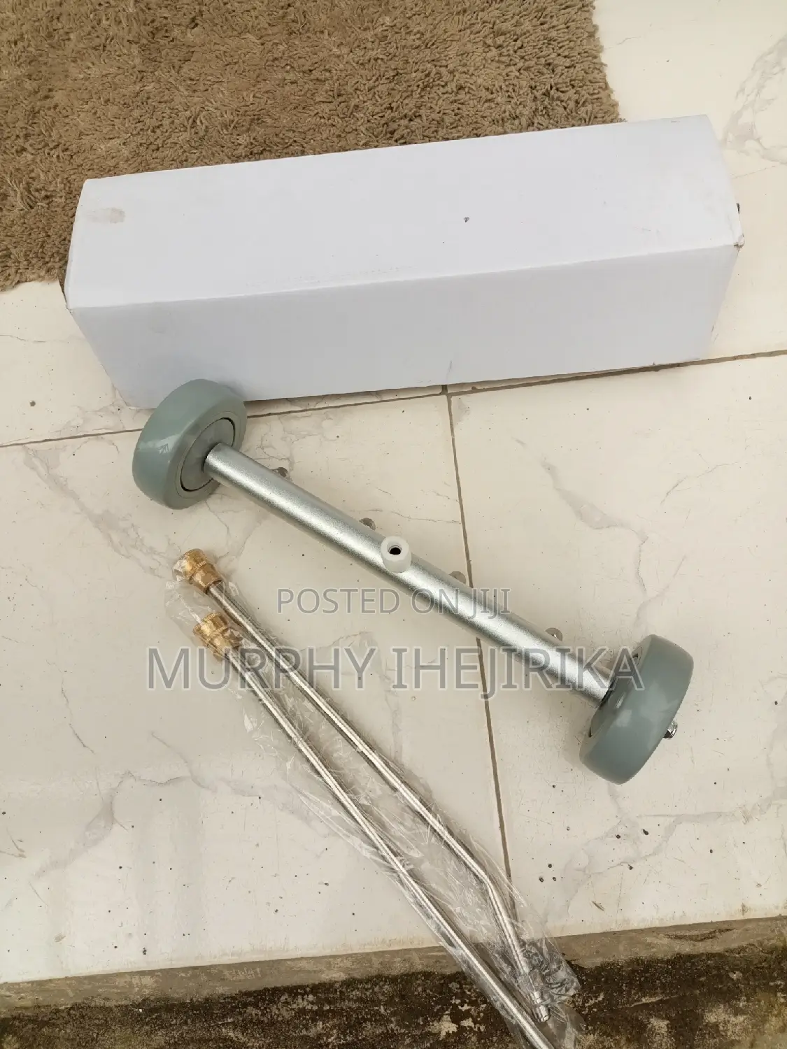 Undercarriage With Pipe for Car Wash