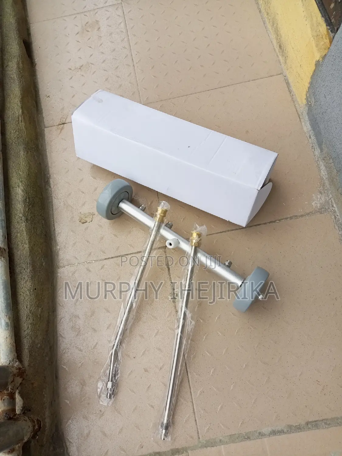 Undercarriage With Pipe for Car Wash