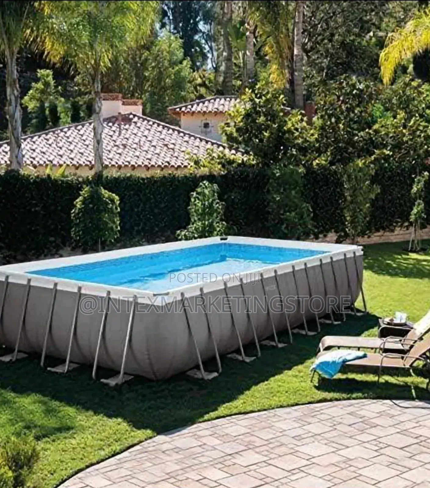 INTEX 24 X 12 X 52" Ultra XTR Frametm Rectangular Pool Set