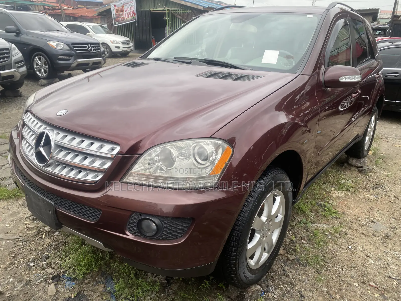Mercedes-Benz M Class ML 350 4Matic 2007 Purple