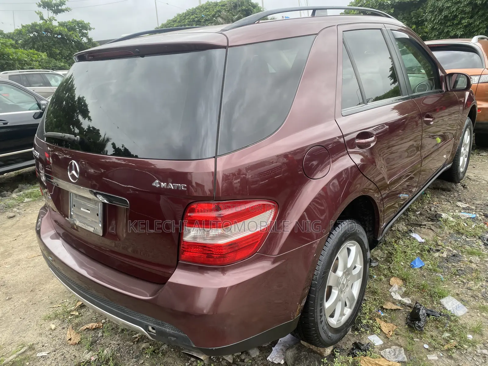 Mercedes-Benz M Class ML 350 4Matic 2007 Purple