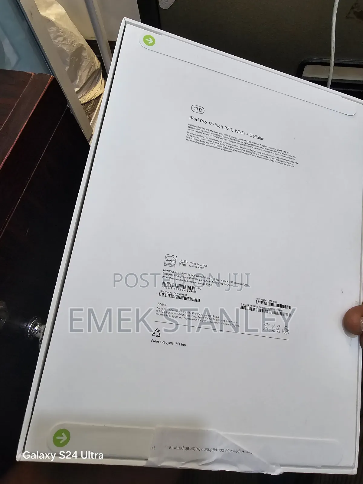 New Apple iPad Air 13 (2024) 1 TB Gray