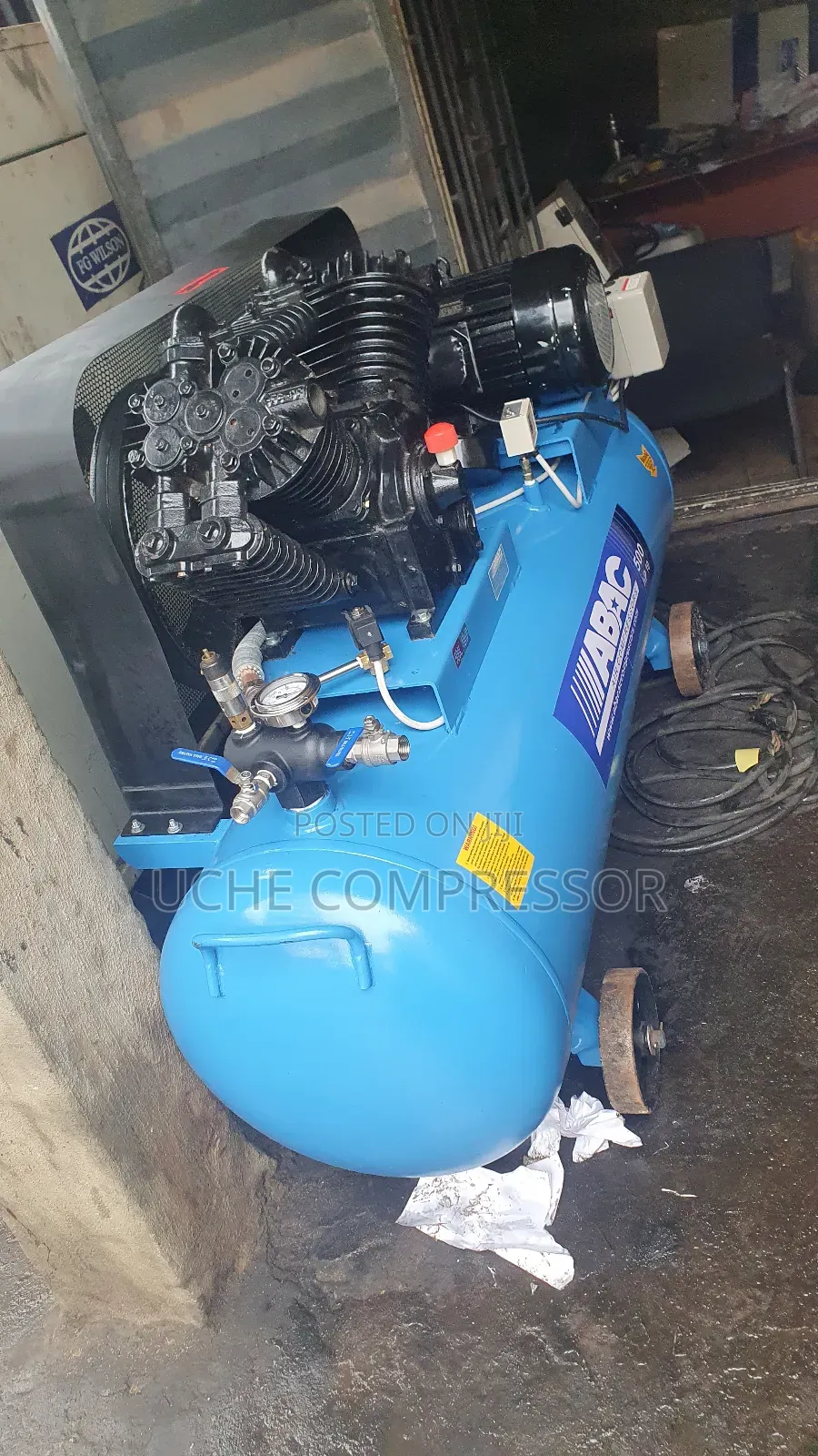 Air Compressor 500L 10hp 7.5kw 20bar Original One.