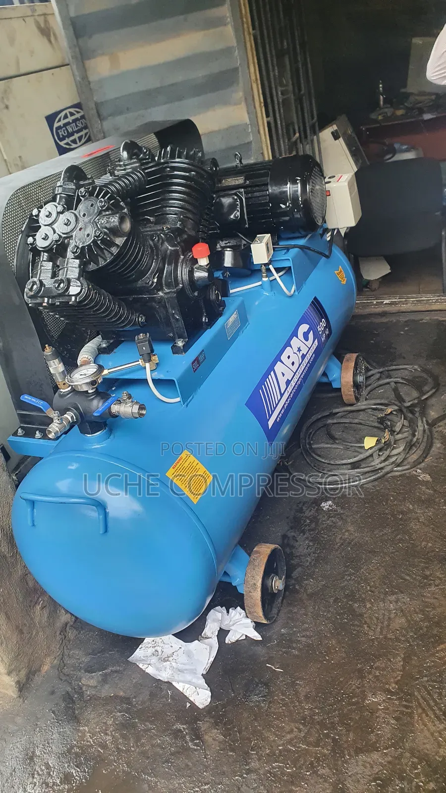 Air Compressor 500L 10hp 7.5kw 20bar Original One.