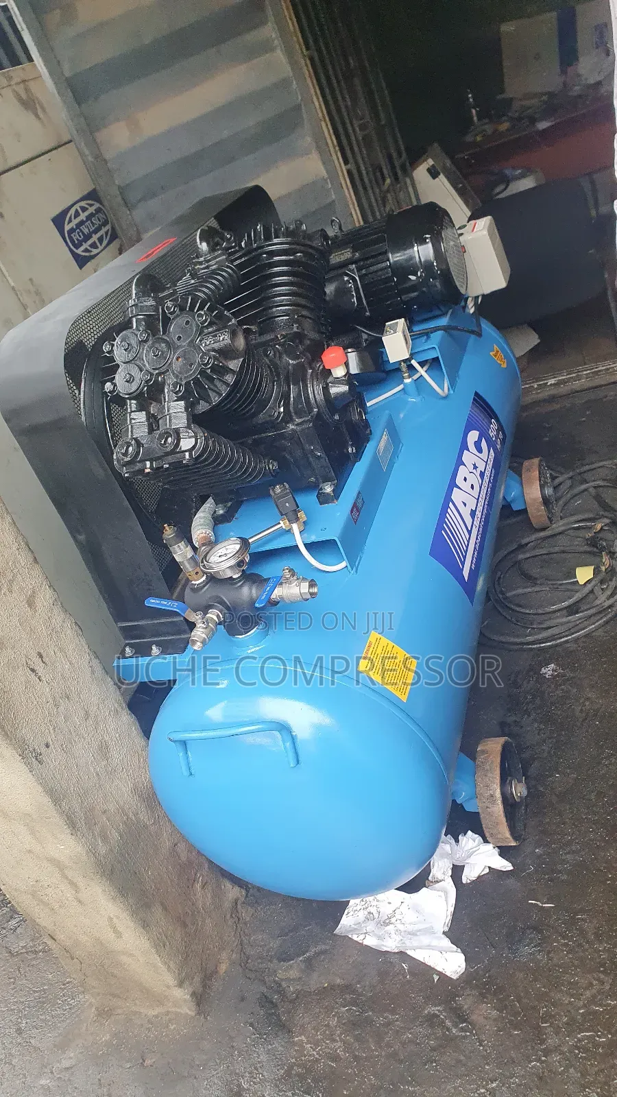 Air Compressor 500L 10hp 7.5kw 20bar Original One.