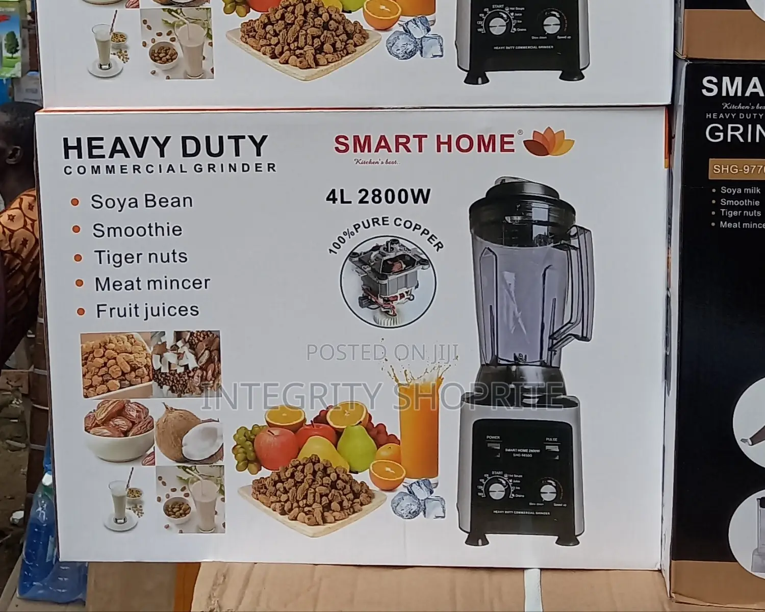 Smart Home Commercial Blender-4l-2800w