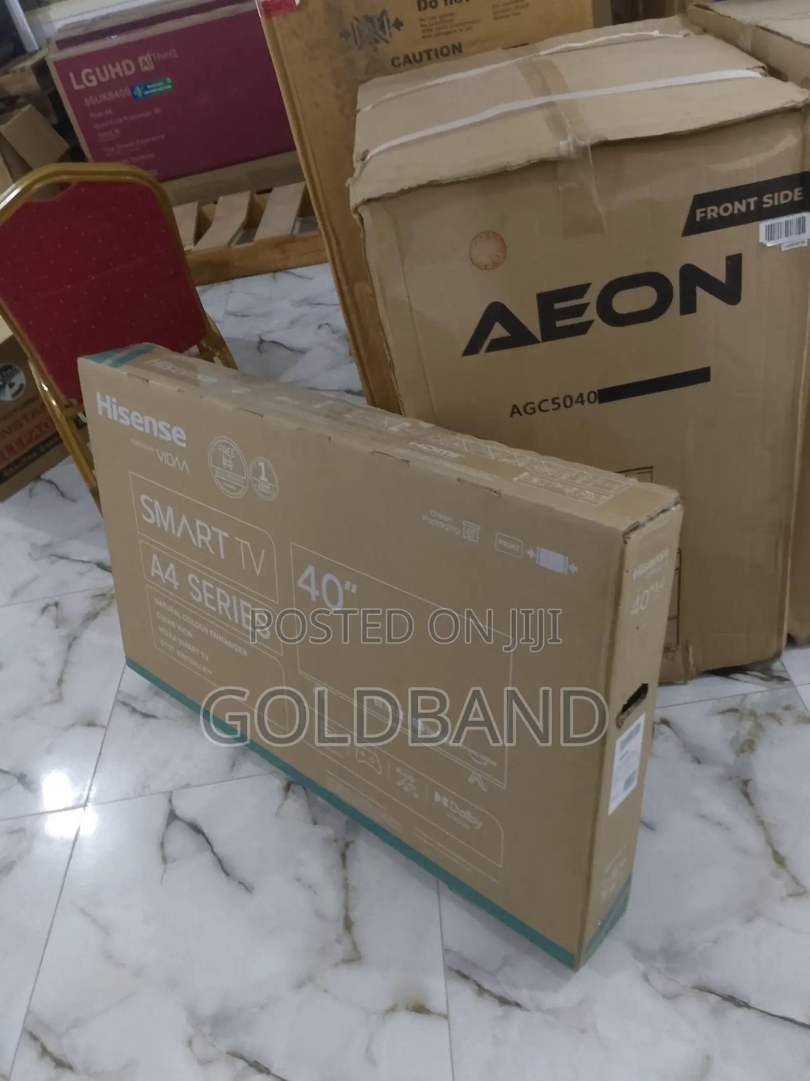 Authentic Smart TV (40" Hisense TV40A4K)