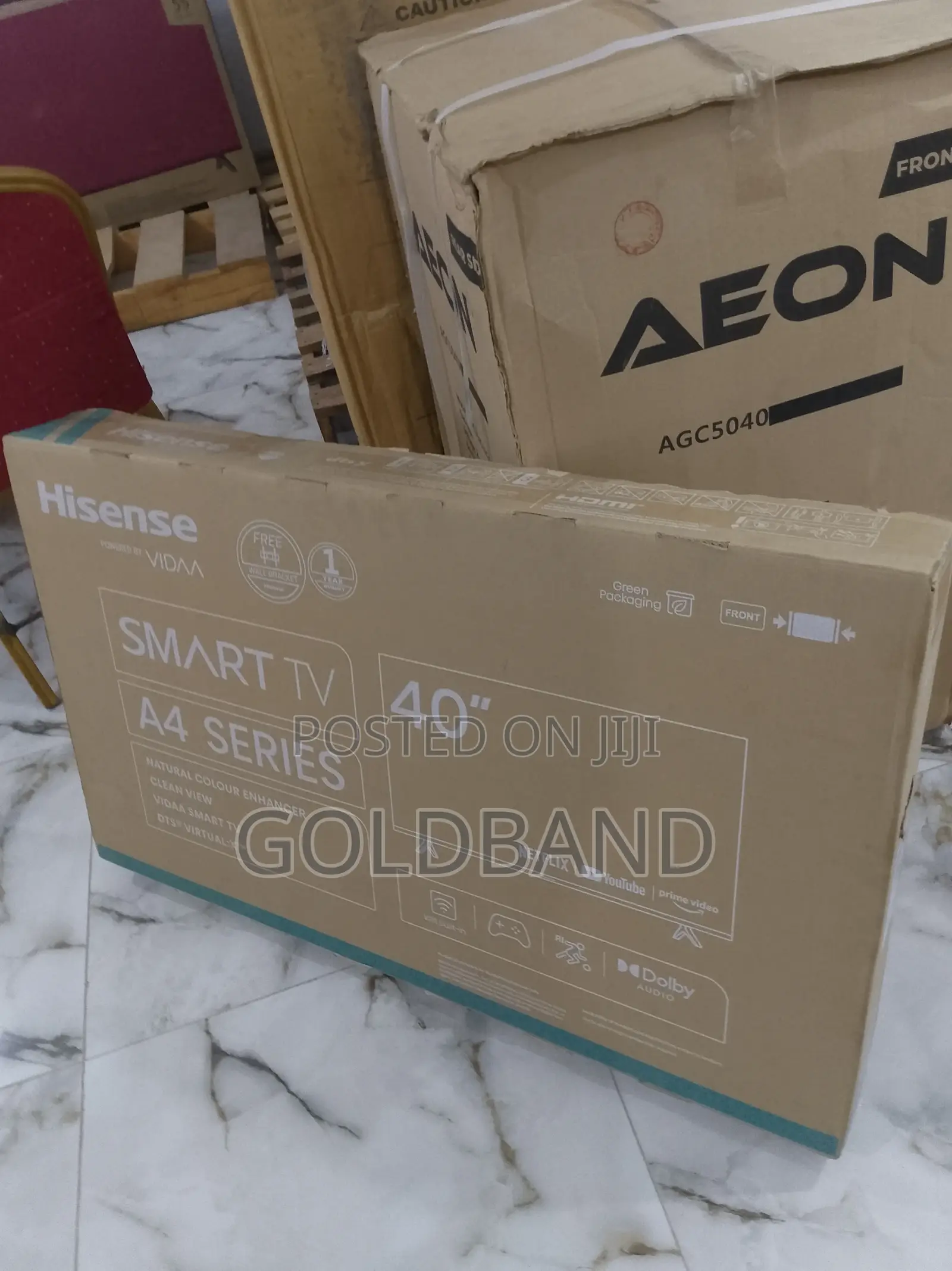 High Standard 40" Hisense Smart Tv (TV40A4K)