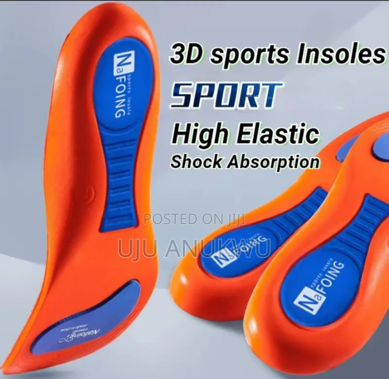 High Impact Orthopedic Insole 4 Flat Feet, Arch Support