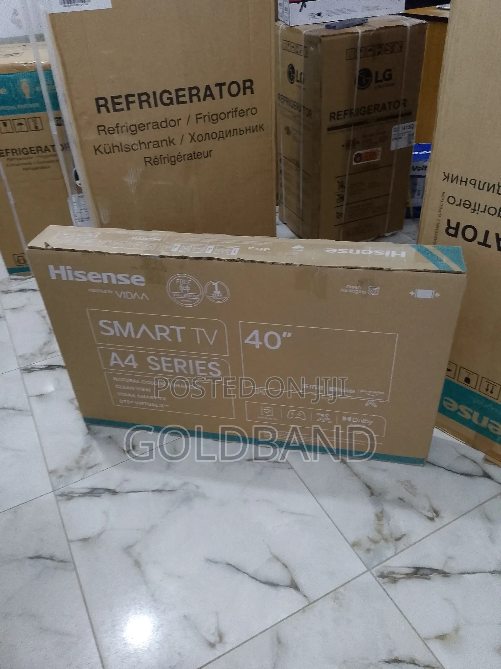 Highly Authentic TV40A4K 40" Hisense Smart TV