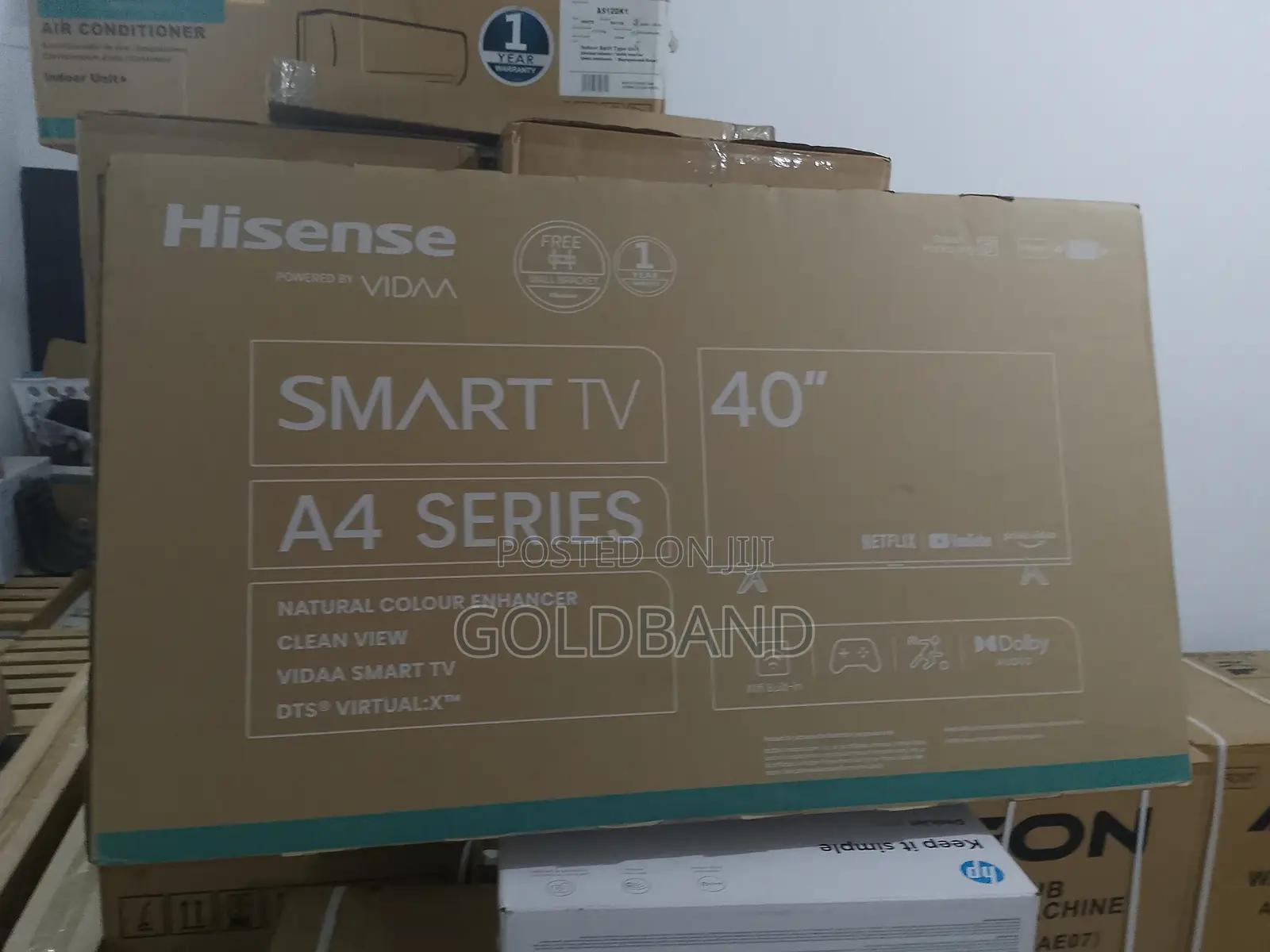 Highly Authentic TV40A4K 40" Hisense Smart TV
