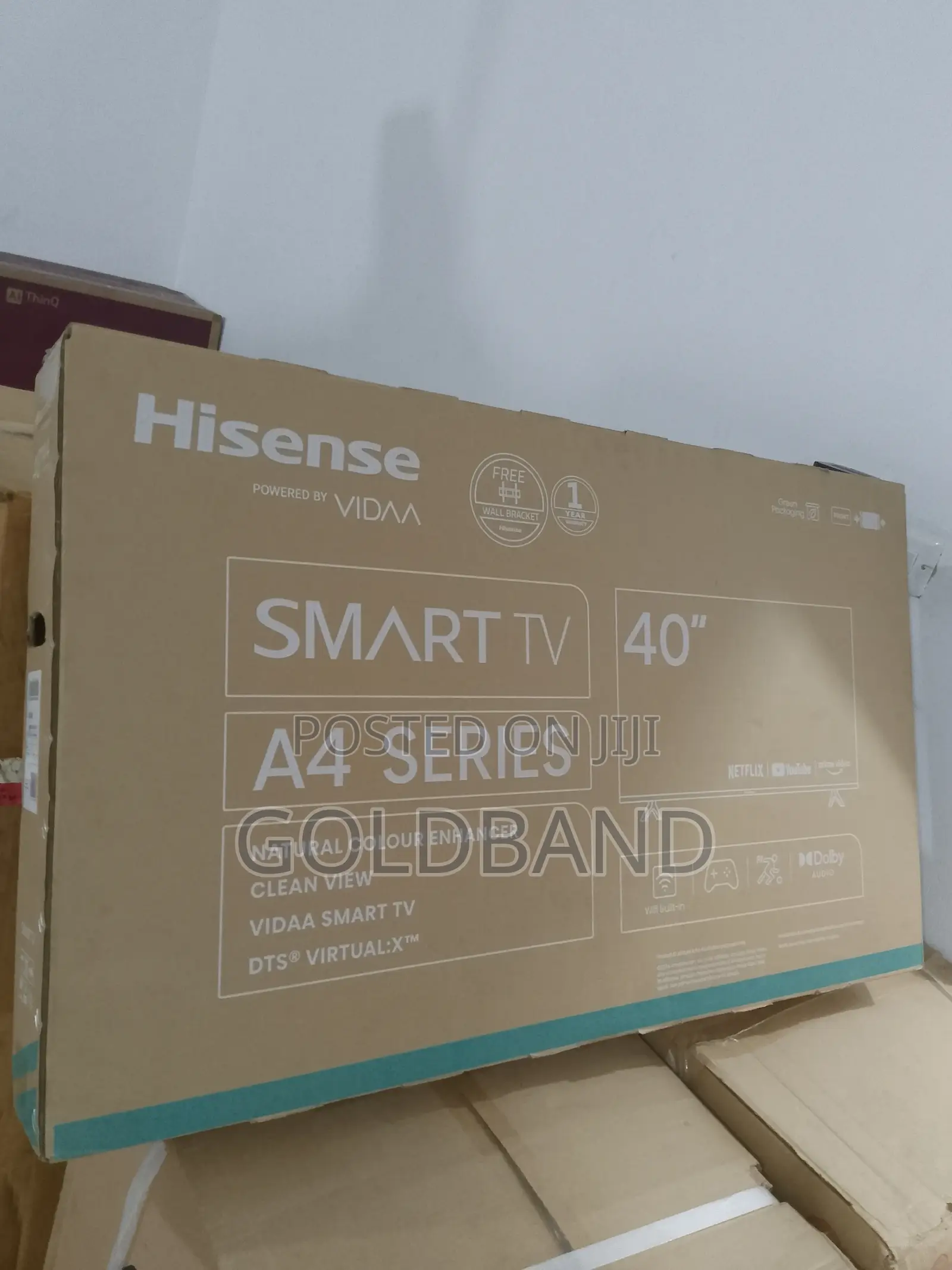 Top Quality 40" Smart TV ( Hisense TV40A4K)