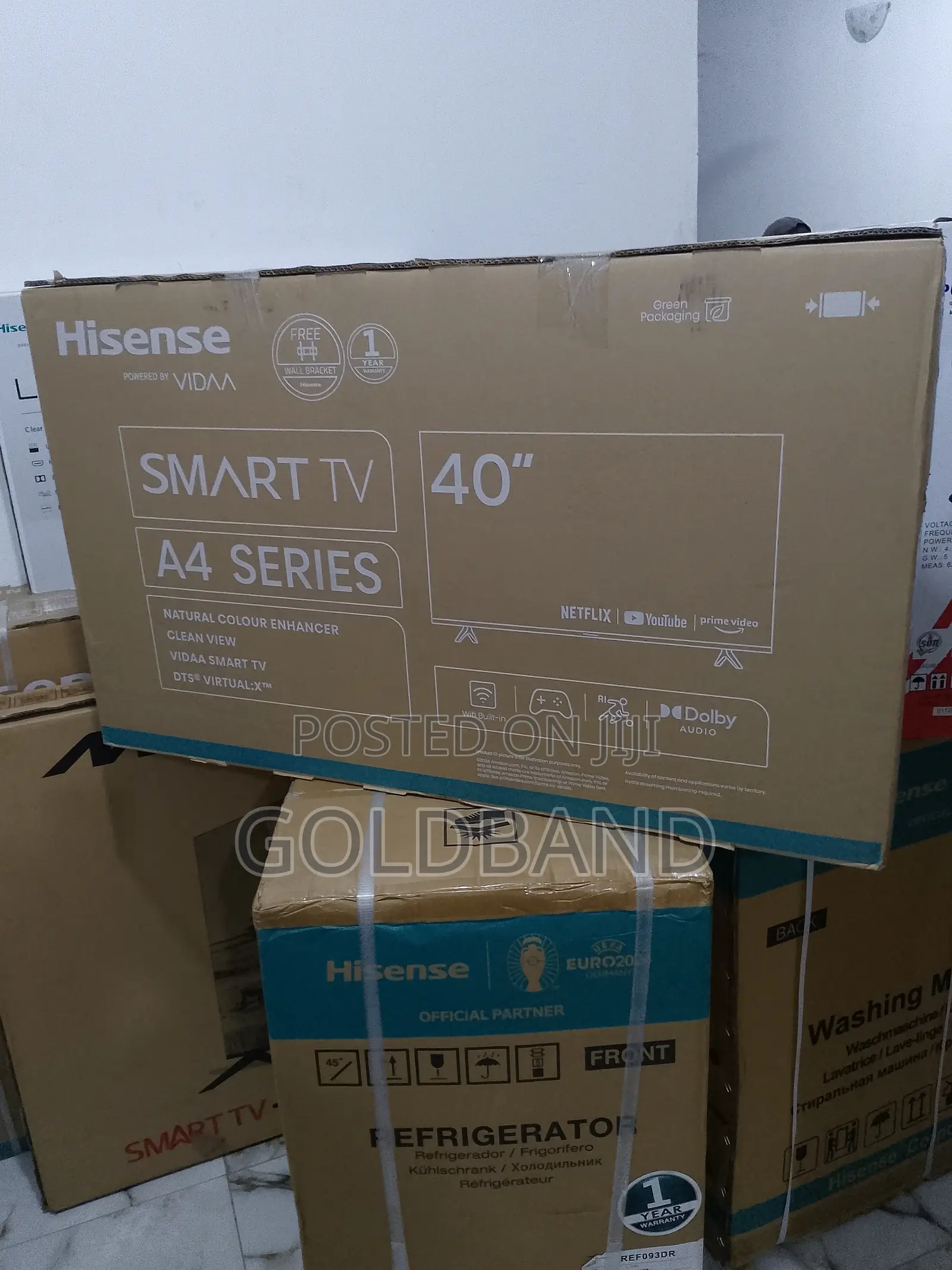 Very Strong Hisense Smart TV (40" TV40A4K)