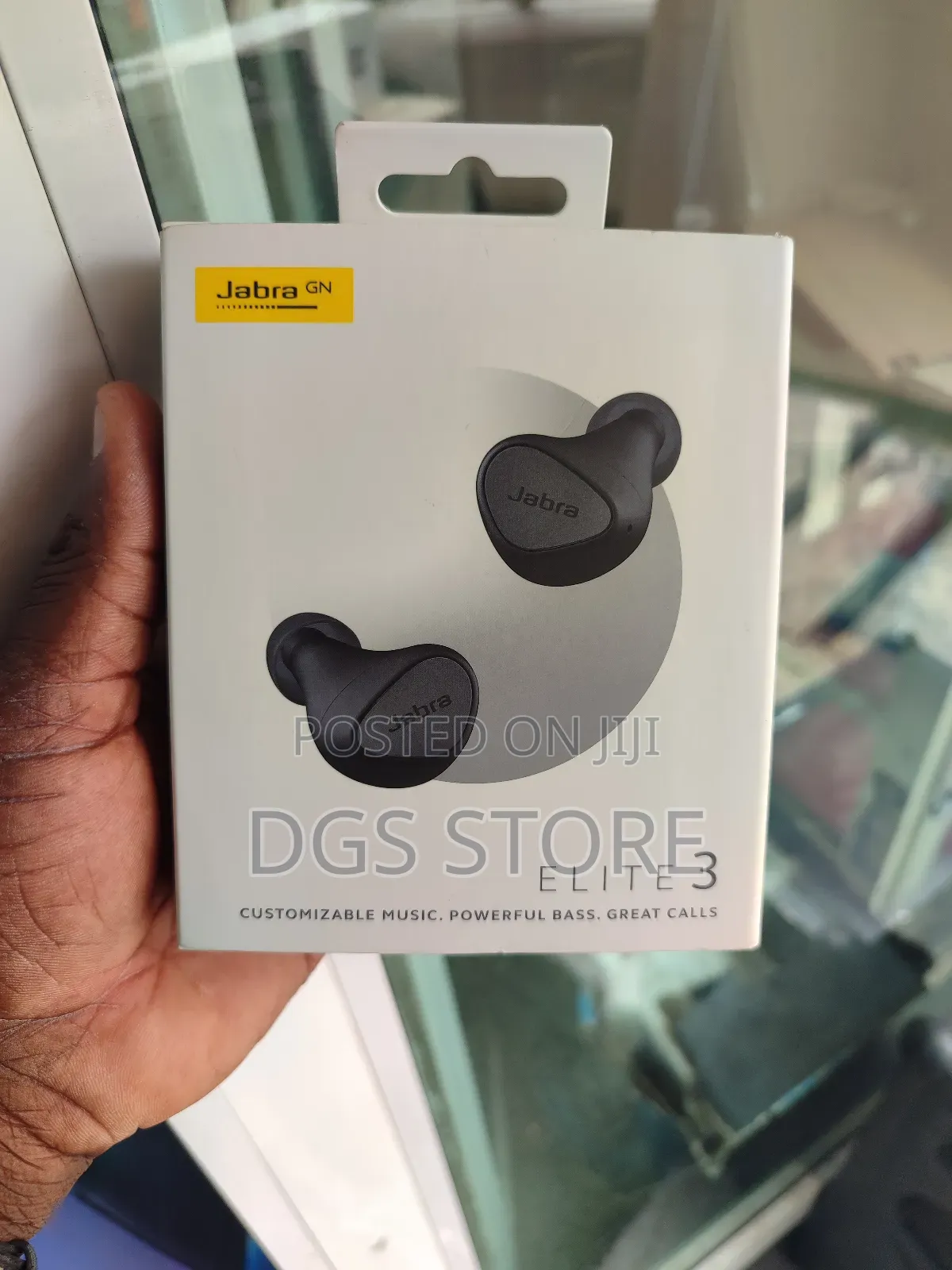 Jabra Elite 3 Noise Isolating Bluetooth Earbuds 4 Built-In
