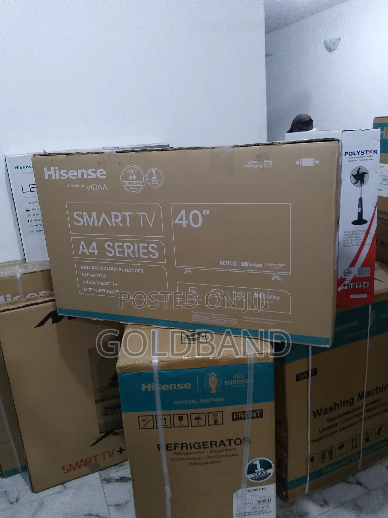 Enhanced Smart Hisense TV (40" TV40A4K )