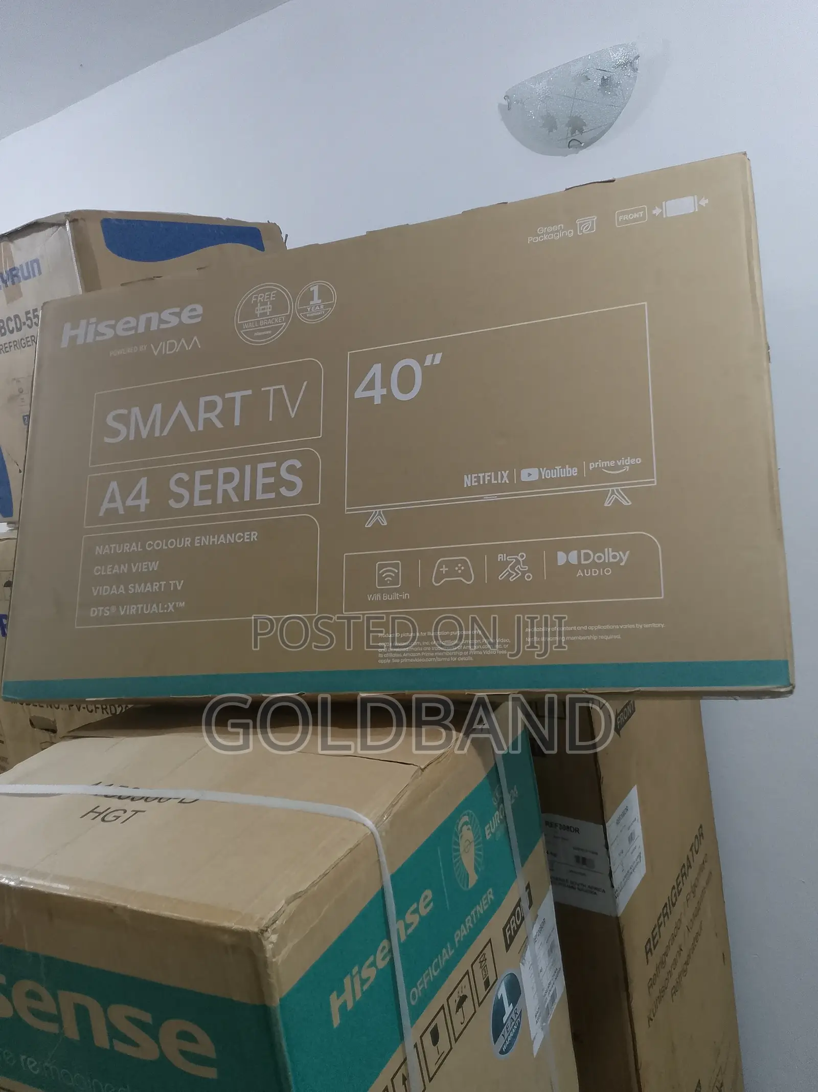 Enhanced Smart Hisense TV (40" TV40A4K )