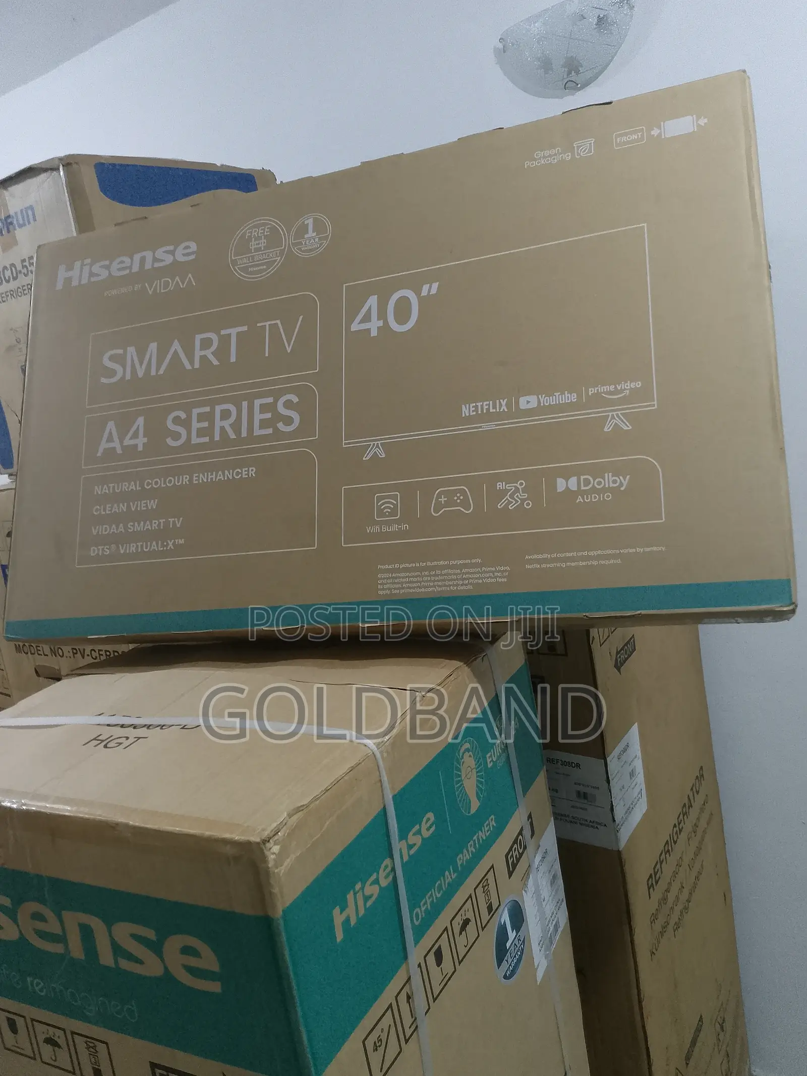 Immersive Hisense Smart TV (40" TV40A4K)