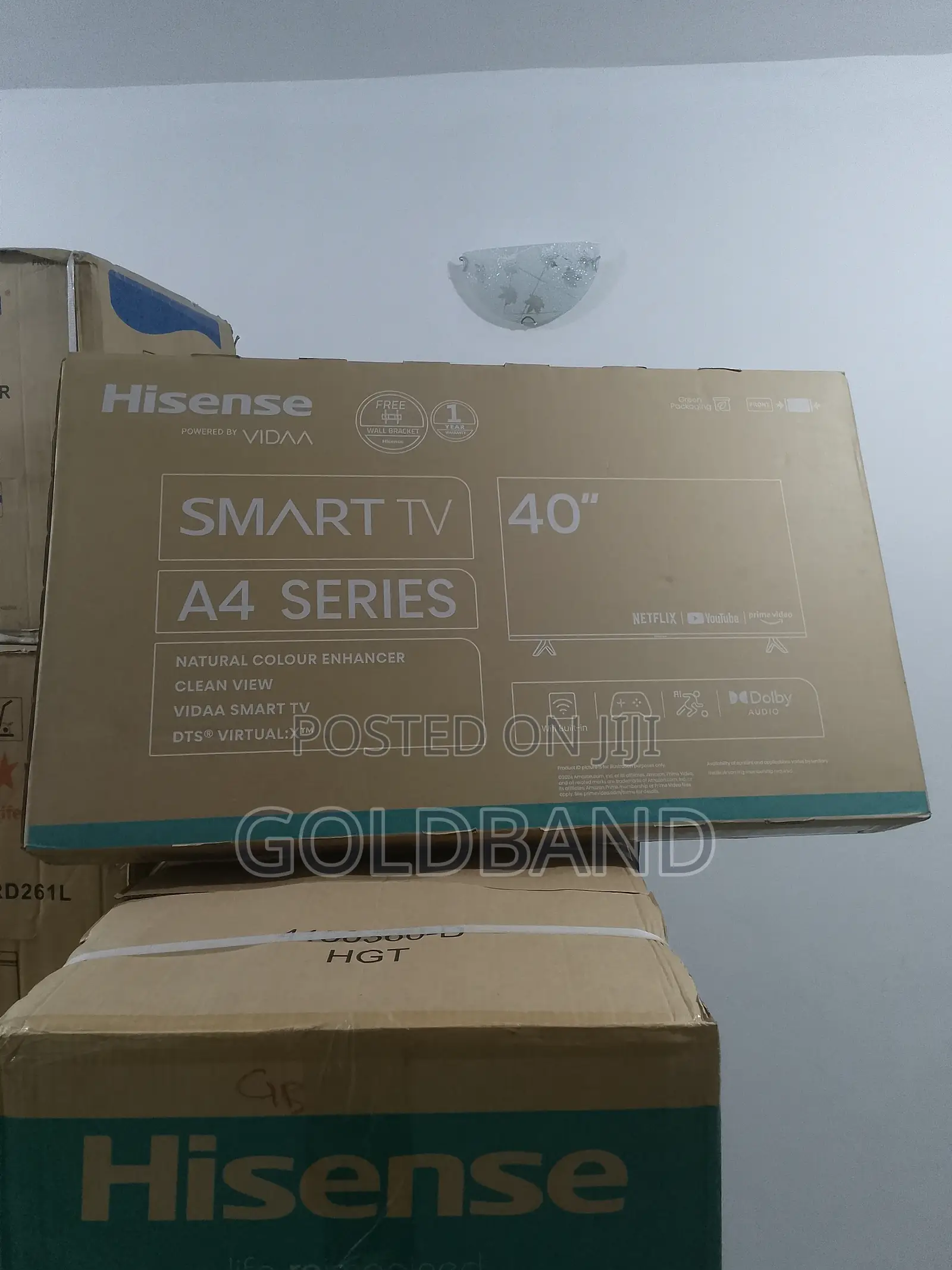 Multifunctional 40" Smart Hisense Tv TV40A4K