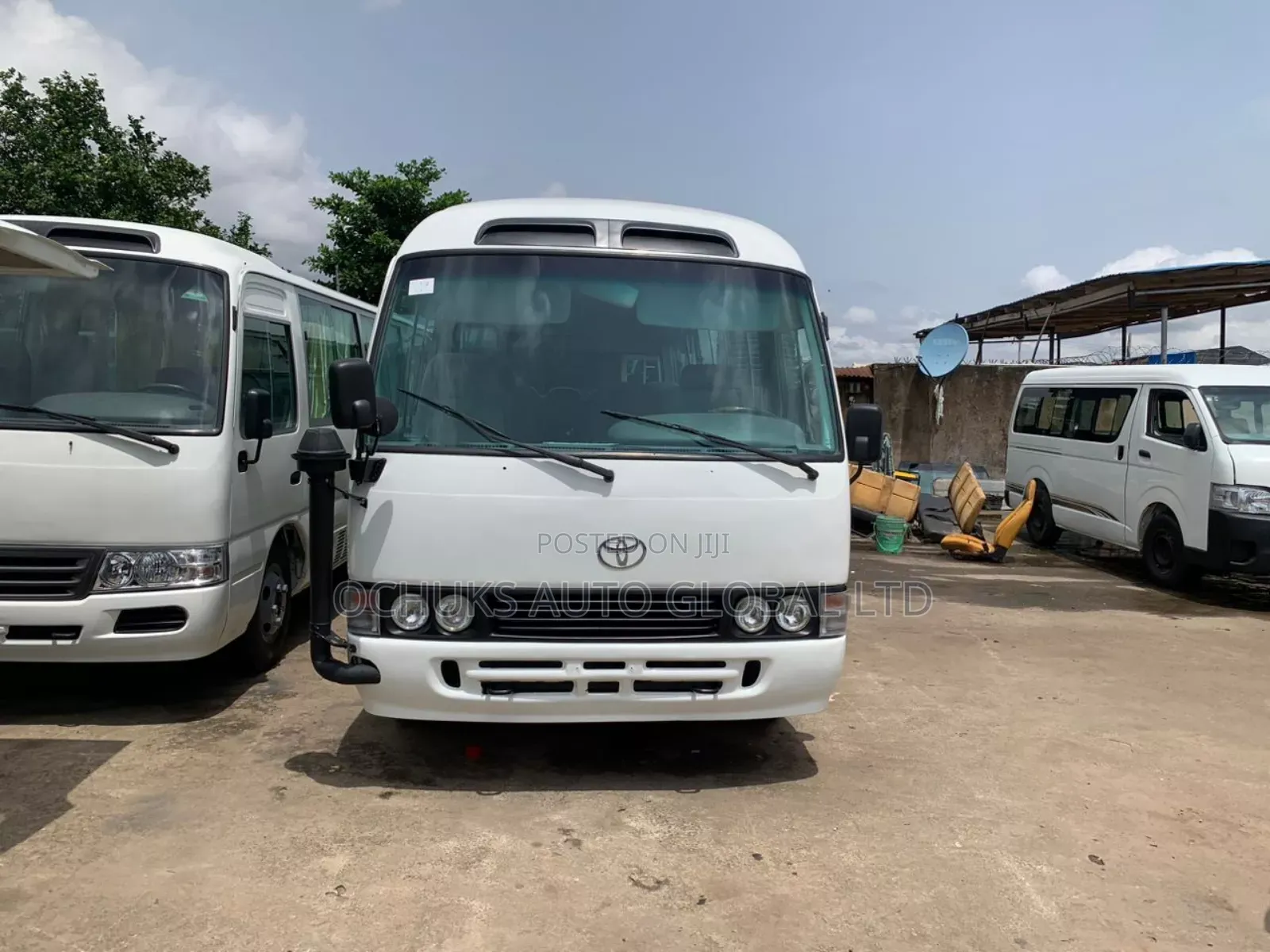 Toyota Coaster 2013 White