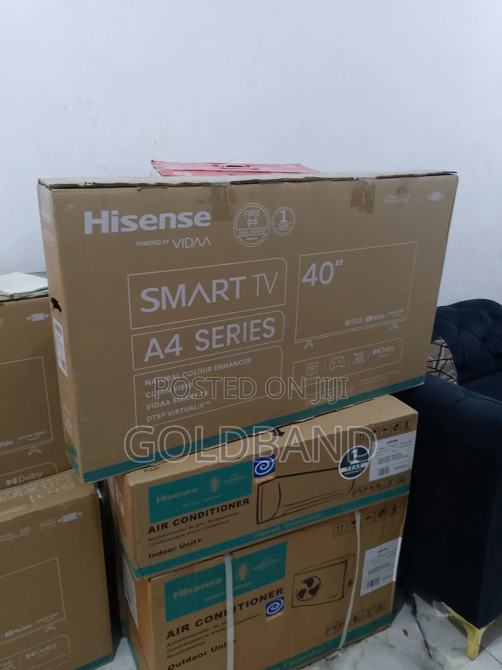 Very Responsive 40" Hisense Smart TV (TV40A4K)