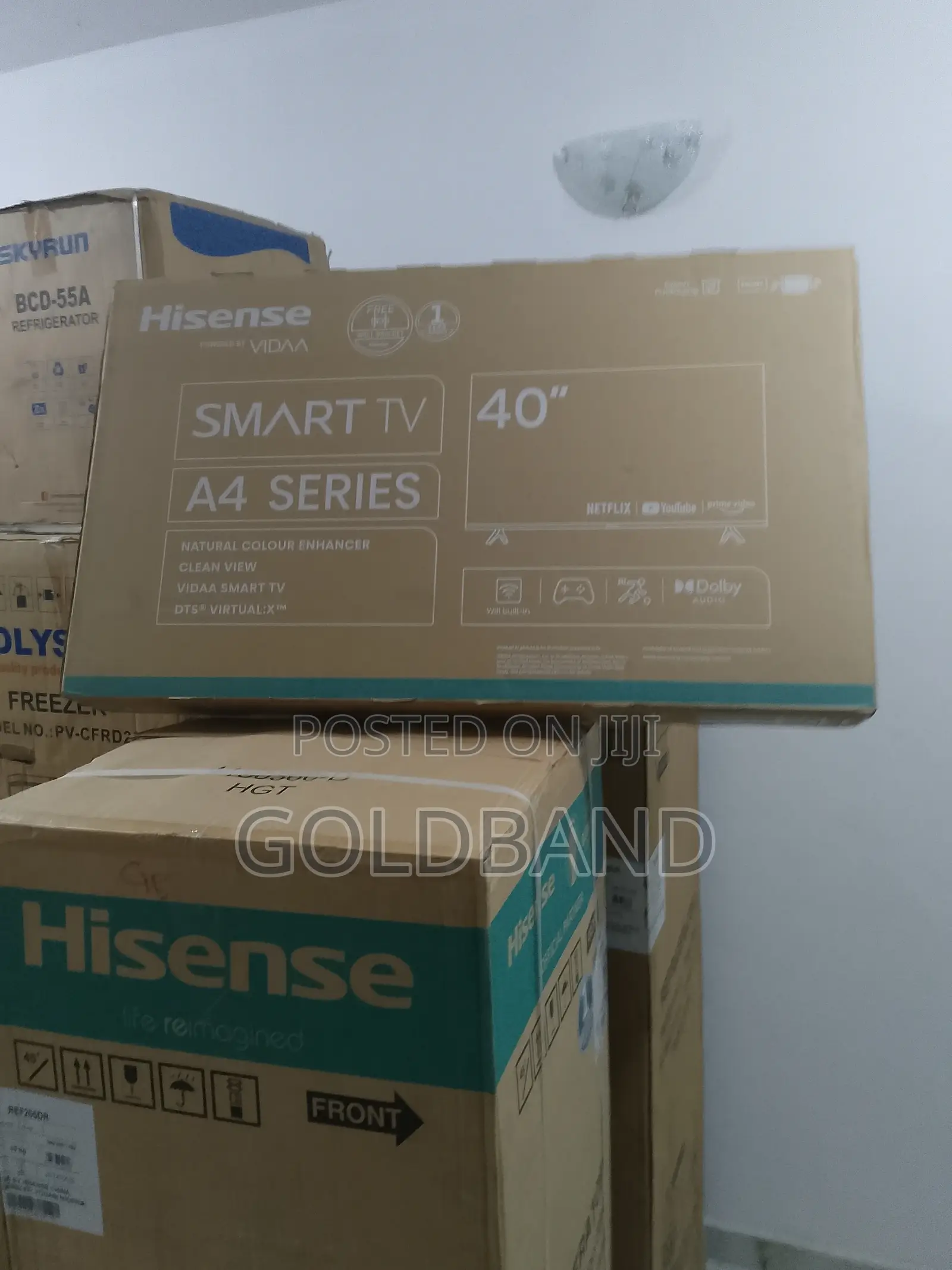 Very Responsive 40" Hisense Smart TV (TV40A4K)