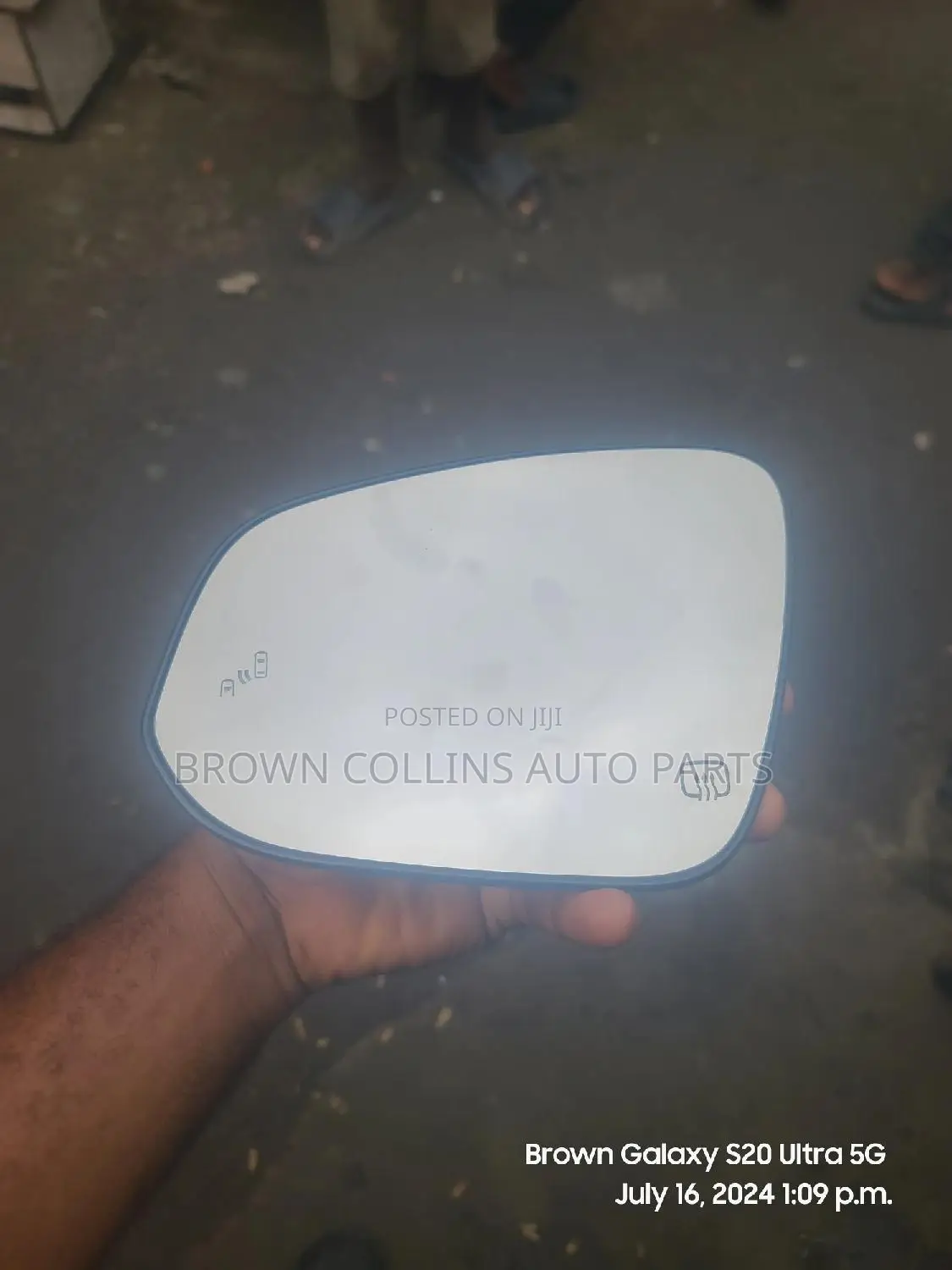 Side Mirrors Glasses Toyota Highlander 2019-2024