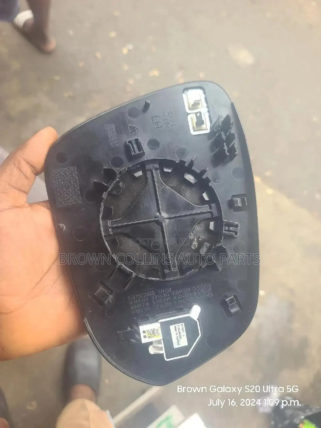 Side Mirrors Glasses Toyota Highlander 2019-2024