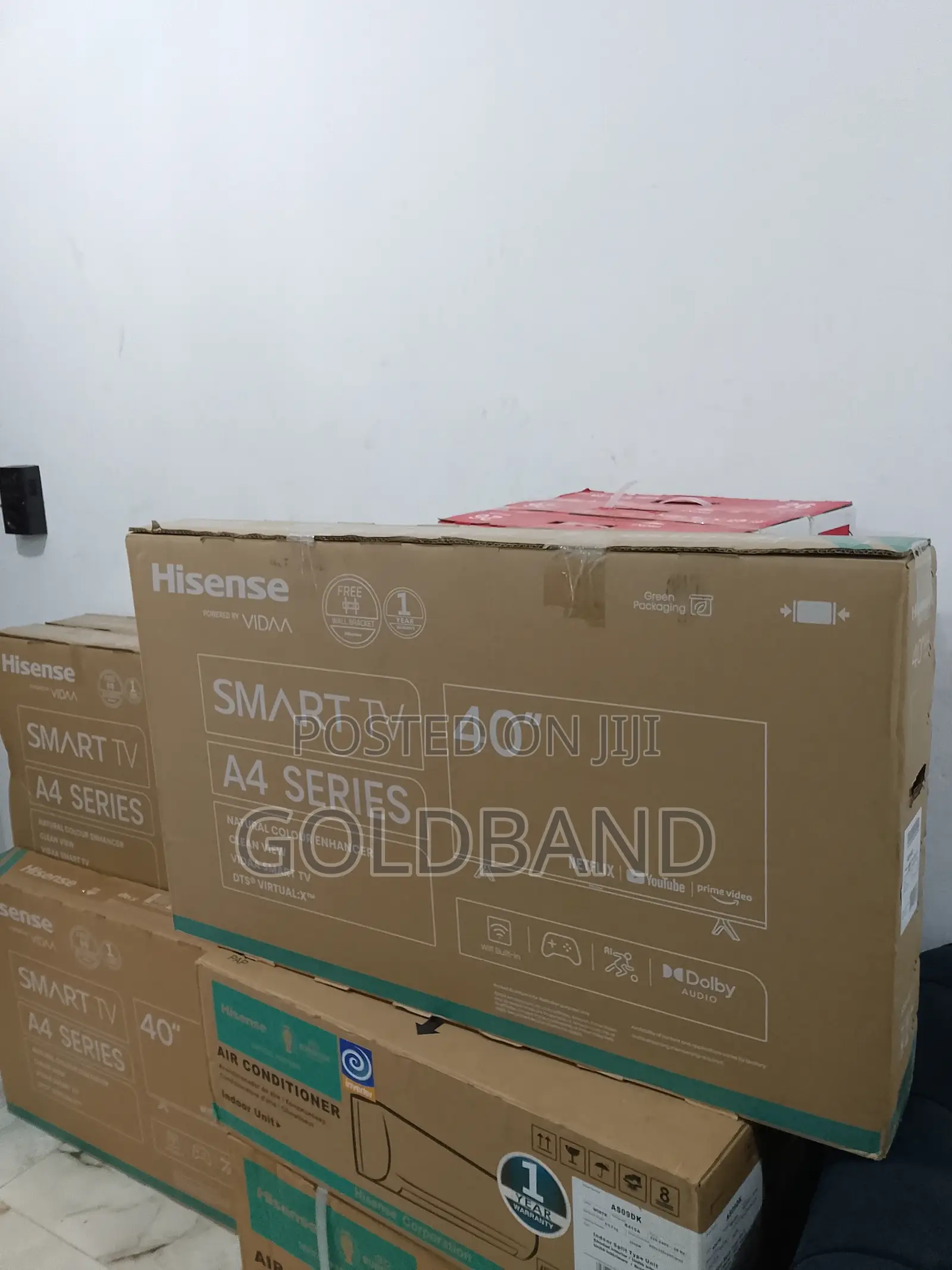 Versatile 40" Hisense Tv TV40A4K
